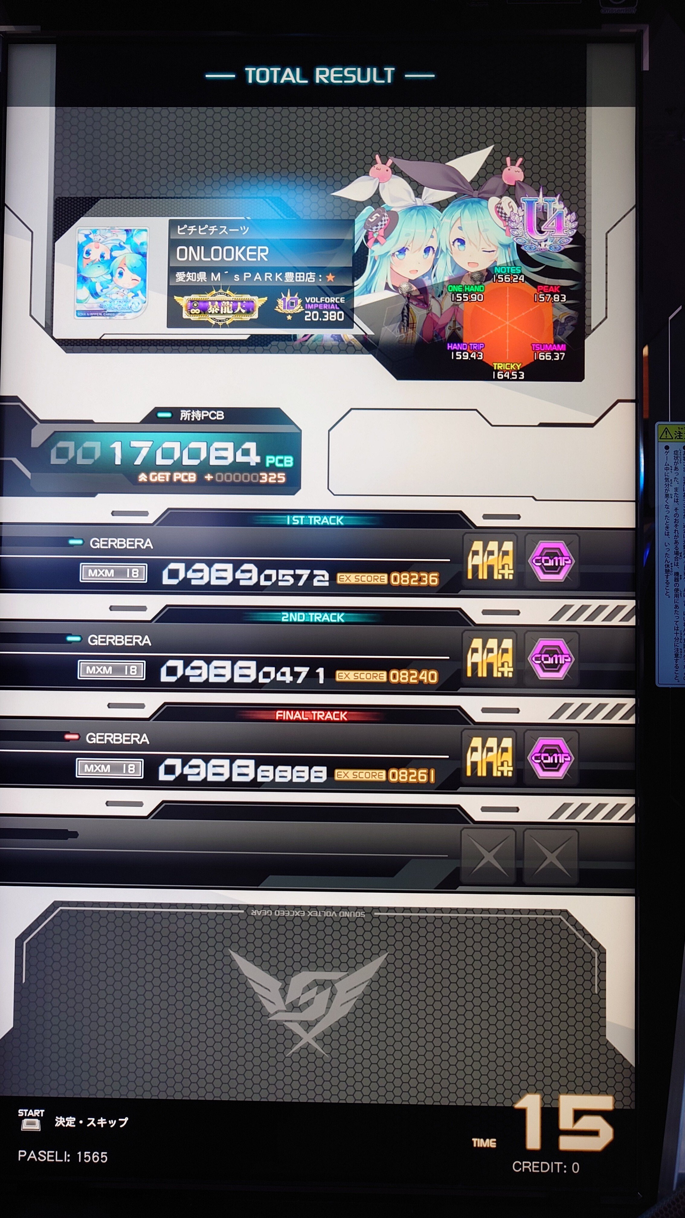 少年よ、SDVXでツマミのミスが目立つならハイスピを落とせ。 - 2023/07