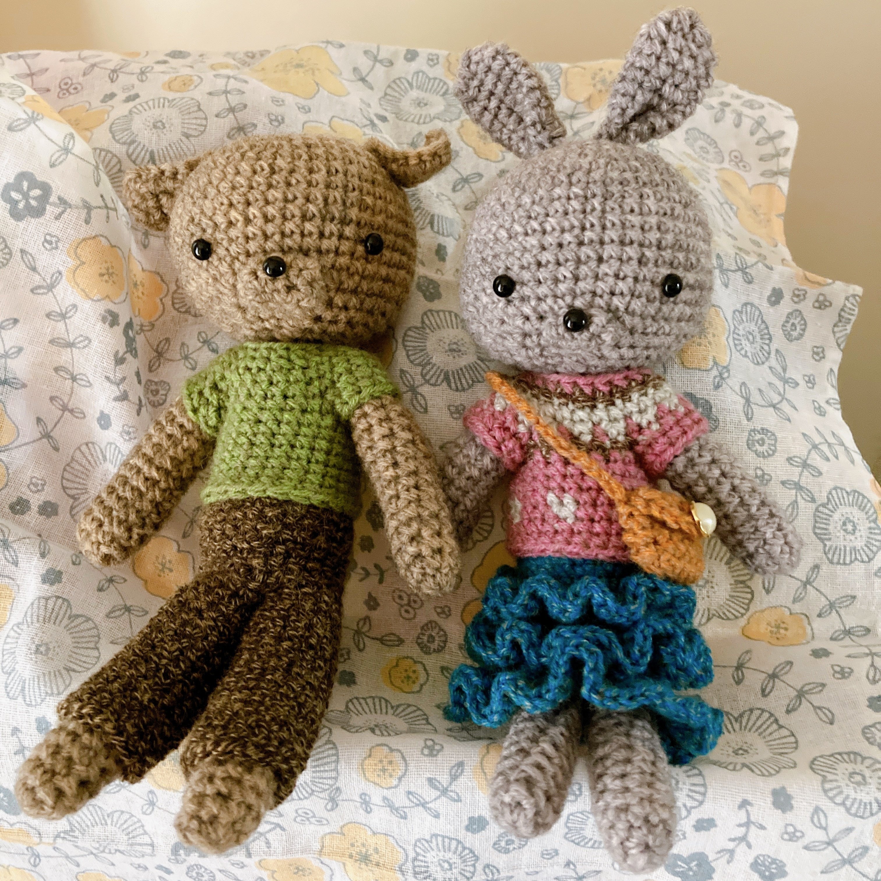 大人だって欲しいもんは欲しい！あみぐるみできせかえ人形を作る｜海原