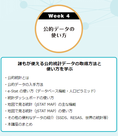 総務省統計局「社会人のためのデータサイエンス入門/公的データの