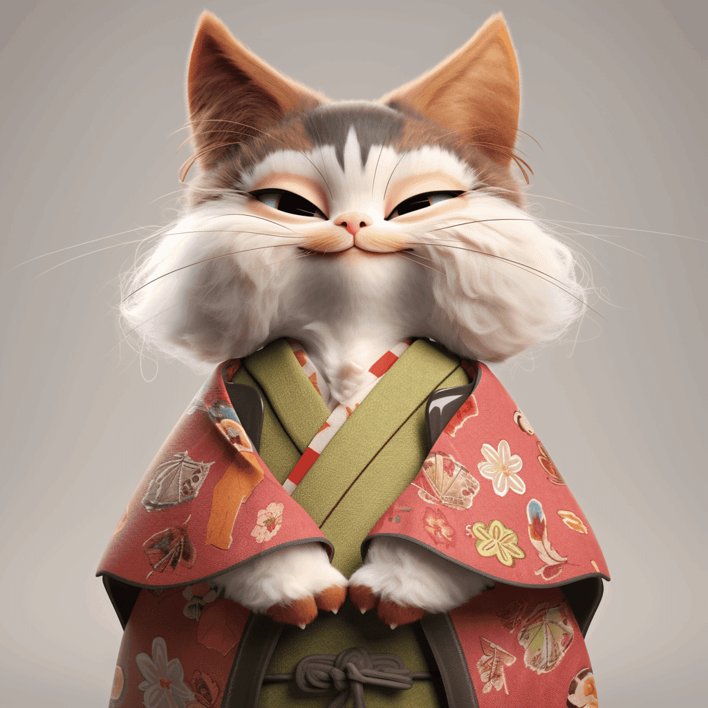 AI猫写真 vol.95 海外風カートゥーン猫｜Yoshihiro Tanaka | taziku