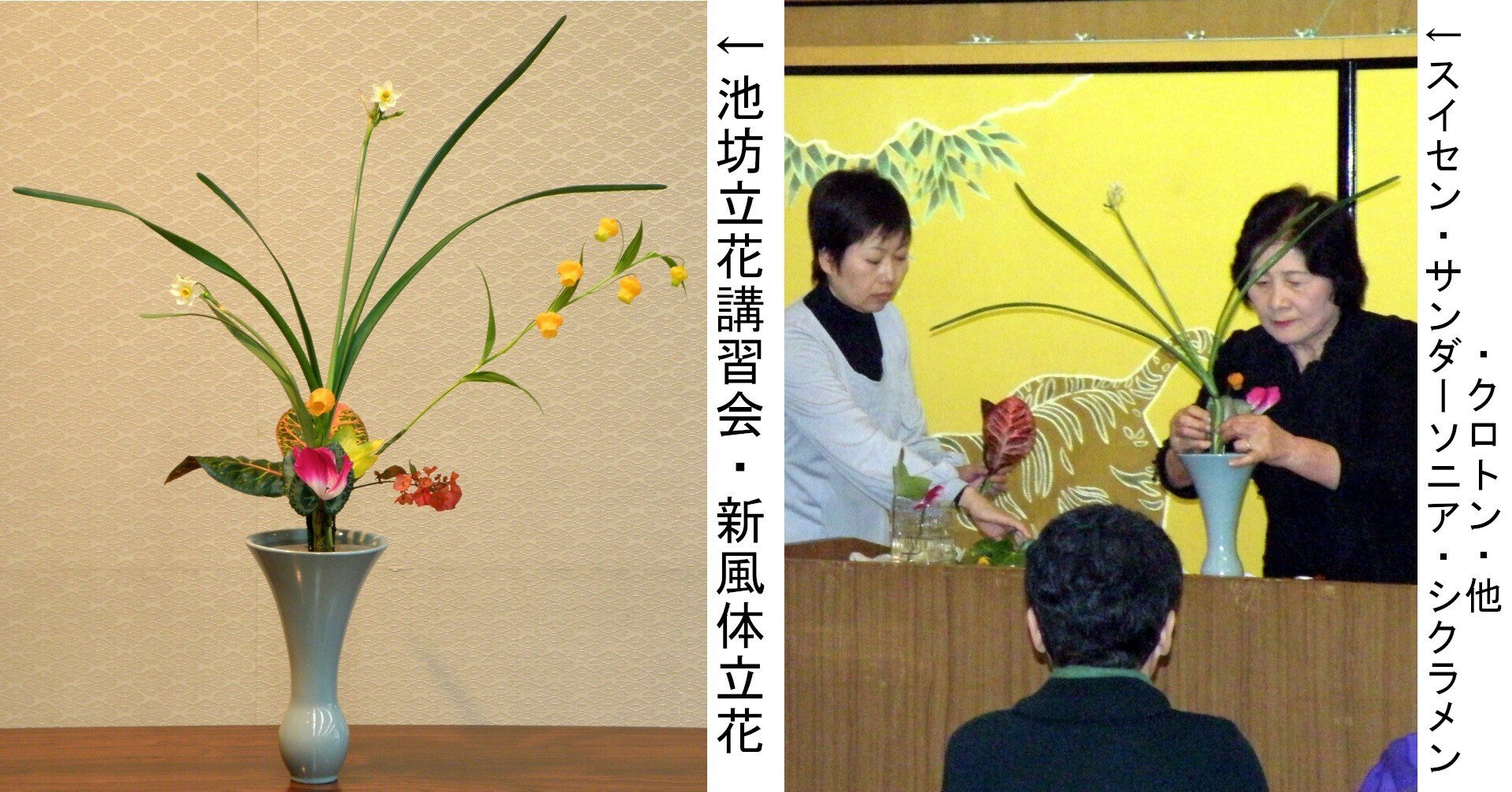 ガラス花器　華道生け花　池坊立花　立花新風体 ガラス花器 華道生け花 池坊立花 立花新風体 立花（りっか