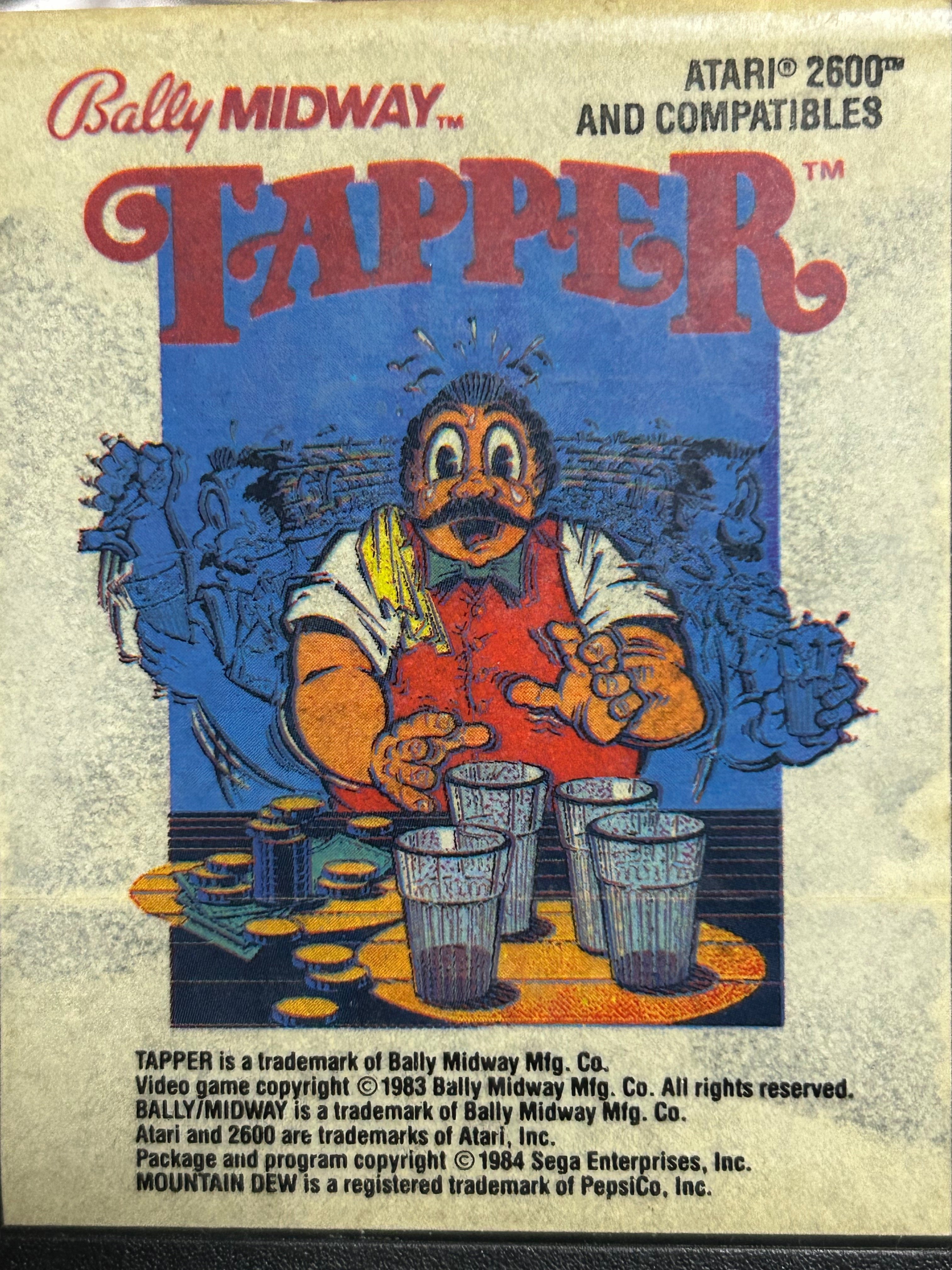 Atari2600:Tapper｜GSH