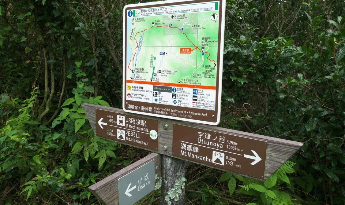 満観峰：逆川口から日本坂峠へ｜クリヤキン