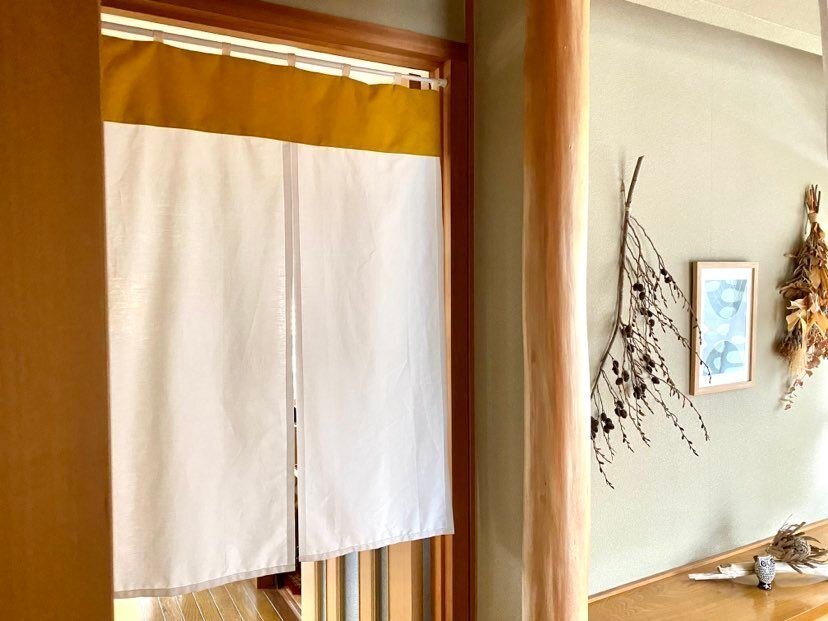 かんたん暖簾つくり｜ぬいものじかんと萌え暮らし