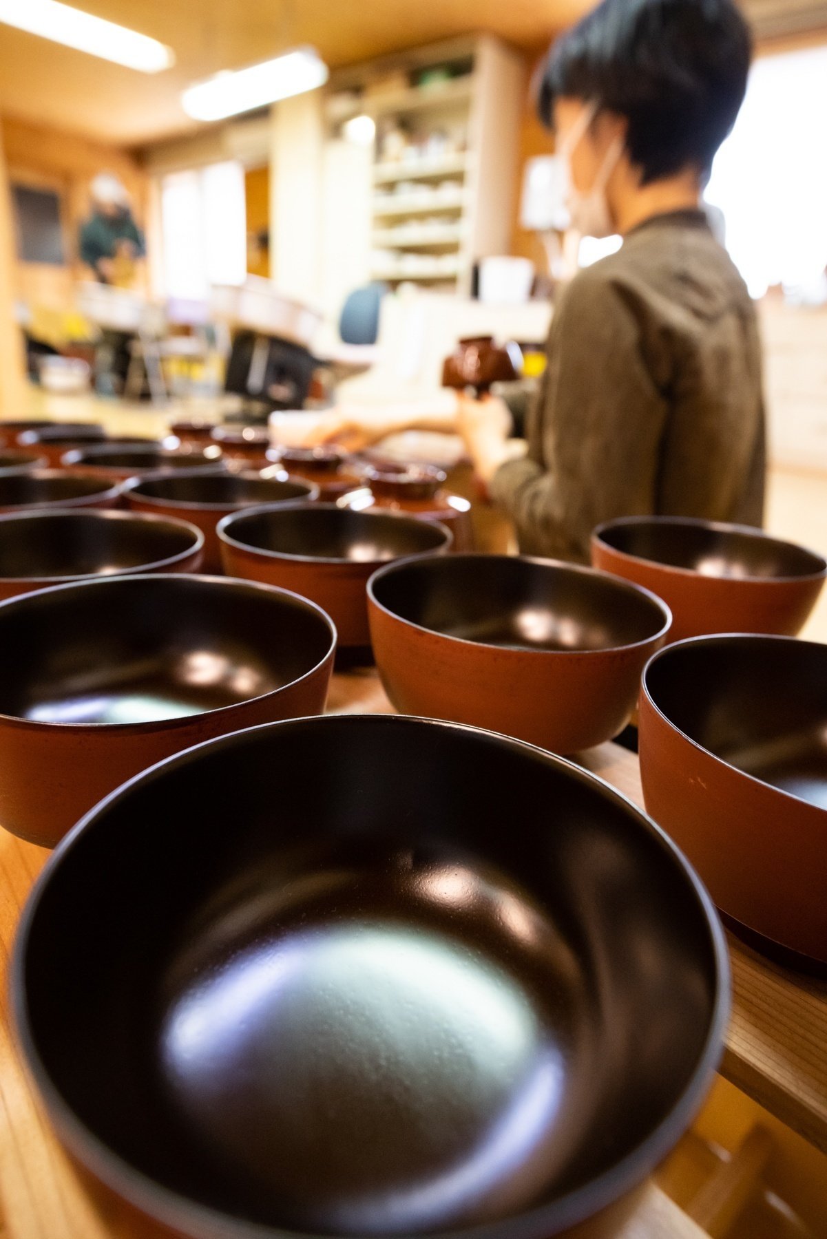 浄法寺漆器 岩舘隆 岩手県浄法寺 四寸小鉢 朱浄法寺塗 塗師 販売店 通販