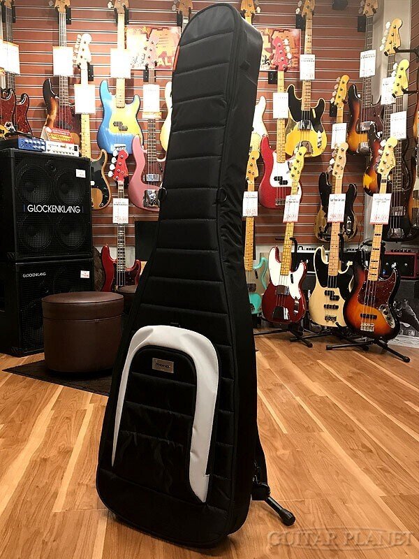 mono ベースケース ブラック/ホワイト Classic Bass Guitar Case, Black – MONO
