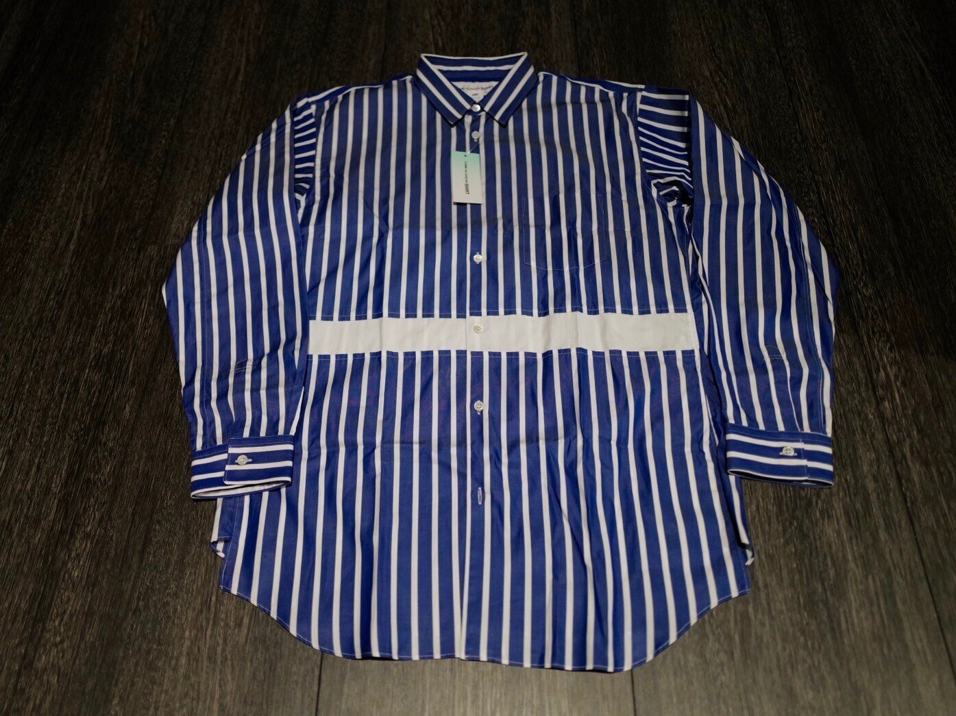 COMME des GARCONS SHIRT 花柄 パッチワーク 切替シャツ ☆期間限定