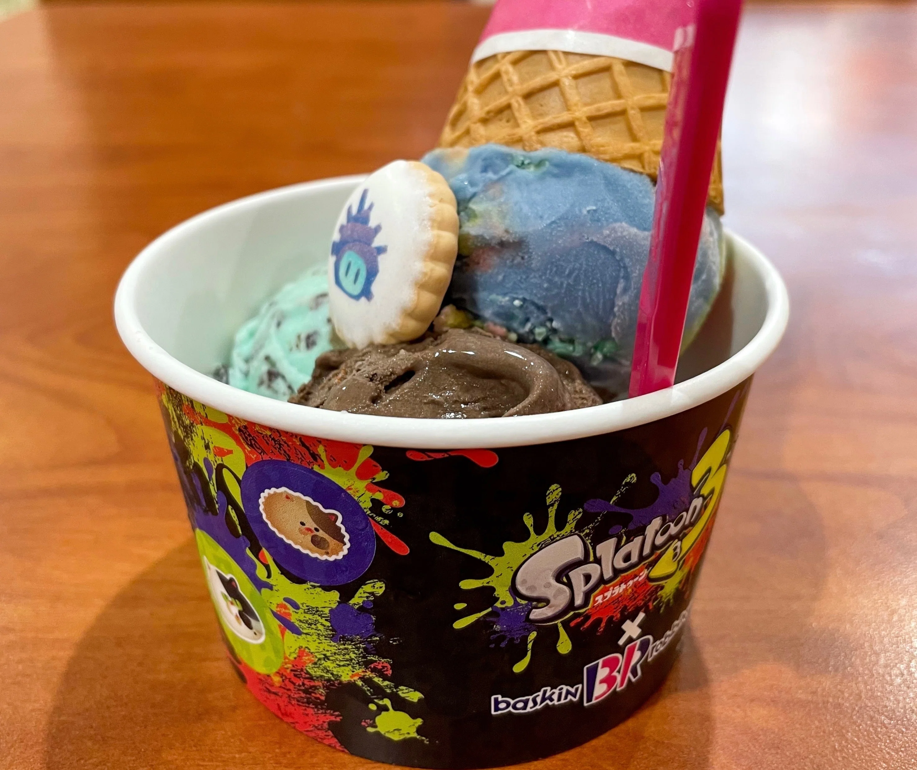 サーティワンで『スプラトゥーン3』コラボアイスを食べてきたレポート