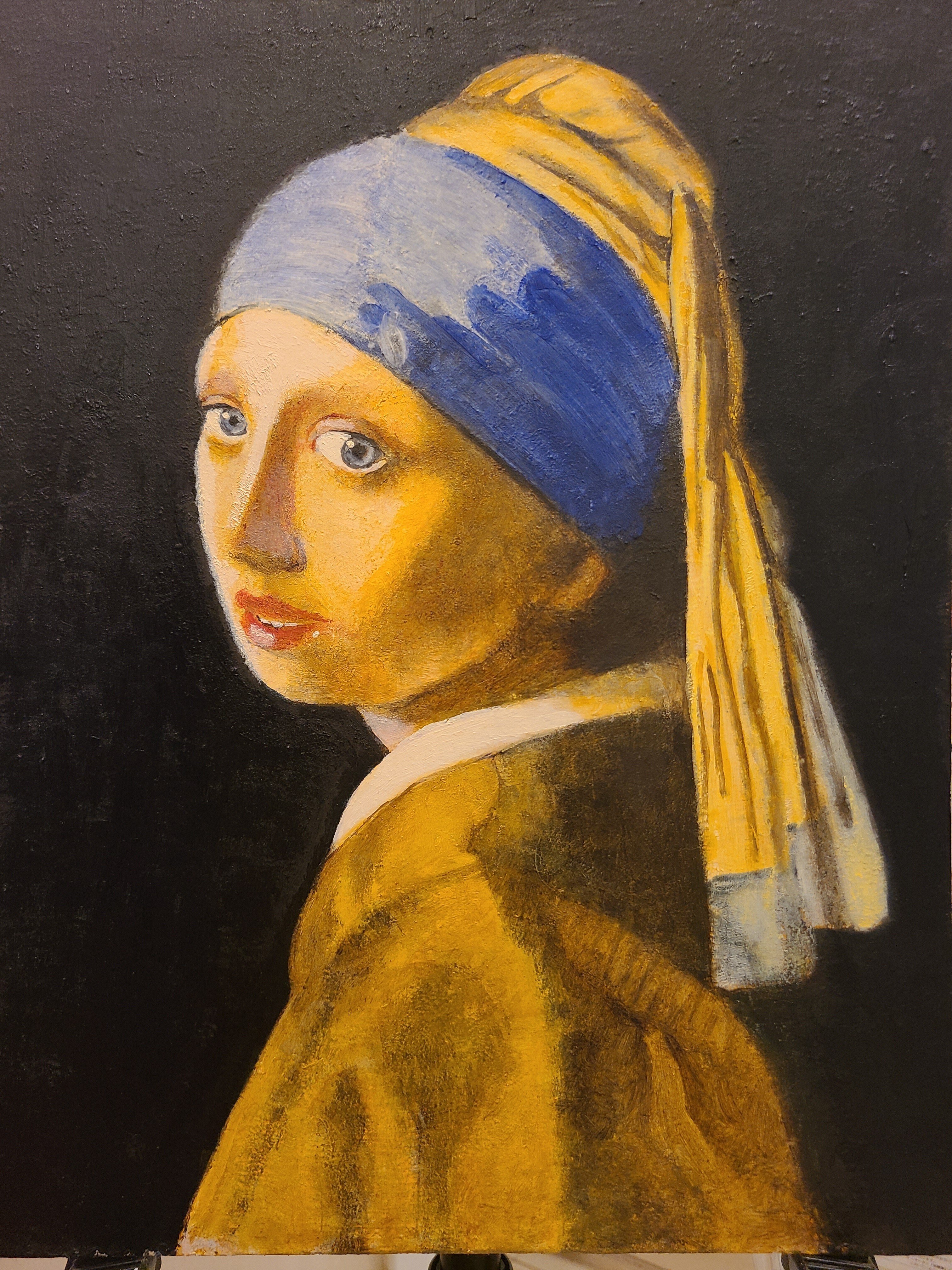 結び髪の少女/ヨハネスフェルメール(Girl with knotted hair/Johannes