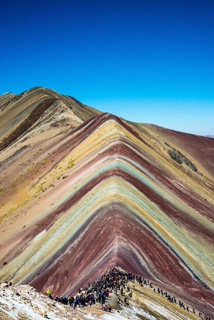 □登山上級者限定：未だかつて見たこともない不思議な色に染まった