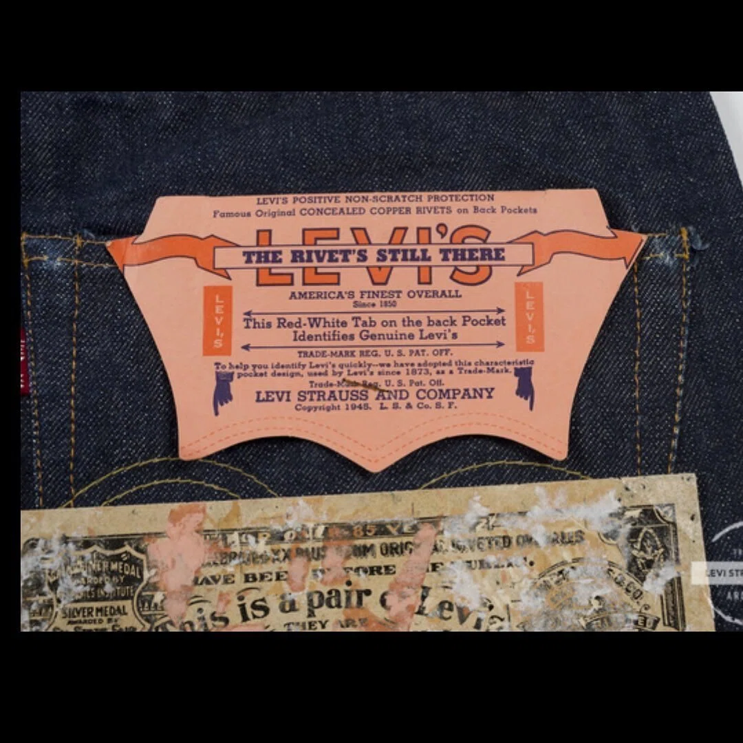 S.T　リーバイス　フラッシャー　20〜30年前のもの 1920年代のリーバイス®の希少モデル「Lot 201」と「Lot 213」が復刻