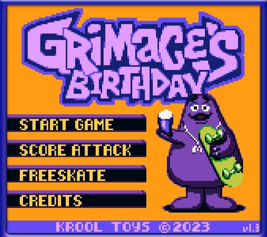 キミは何者？ マックの公式キャラ、グリマス君のゲームをやってみた