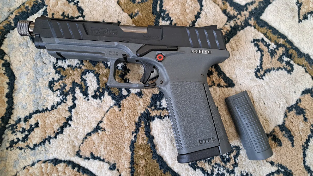 G&G GTP9 BLACK/GREY ガスガン エアガン GAS-GPM-T9B-ABB-ECM｜郭公