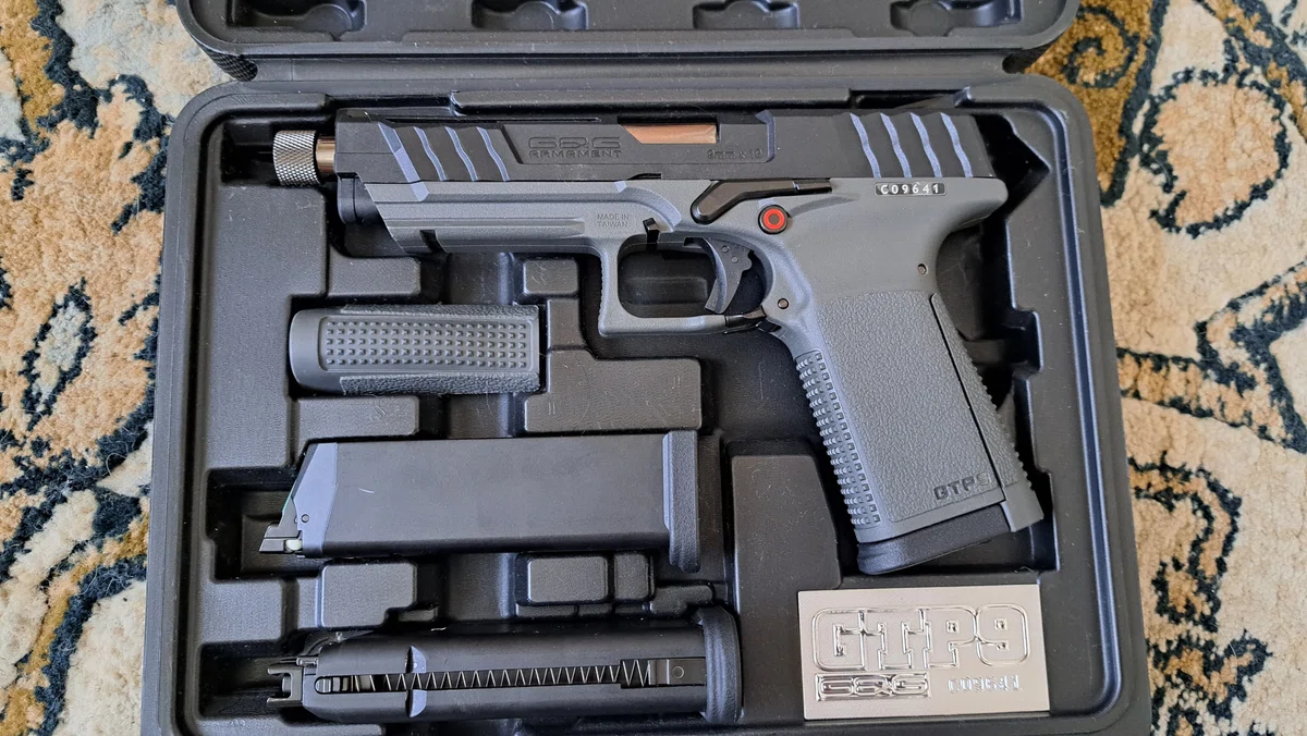 G&G GTP9 BLACK/GREY ガスガン エアガン GAS-GPM-T9B-ABB-ECM｜郭公