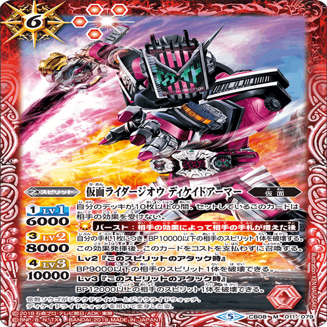 ジオウⅡ】｜赤チャート