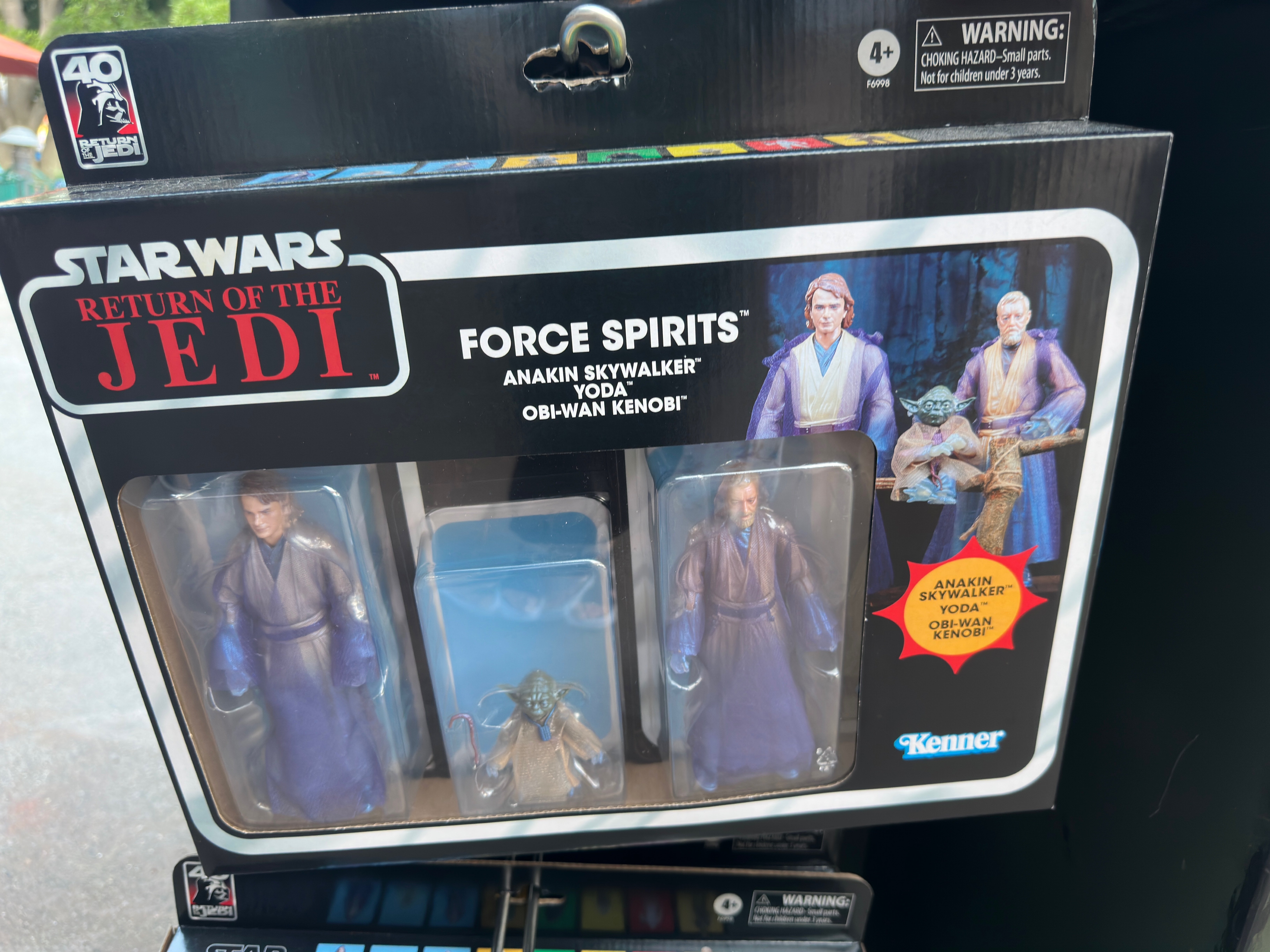 2025-25 秋冬新作  ハイブランドの スターウォーズ 3体 霊体 フォーススピリッツ ブラックシリーズ SF・ファンタジー・ホラー