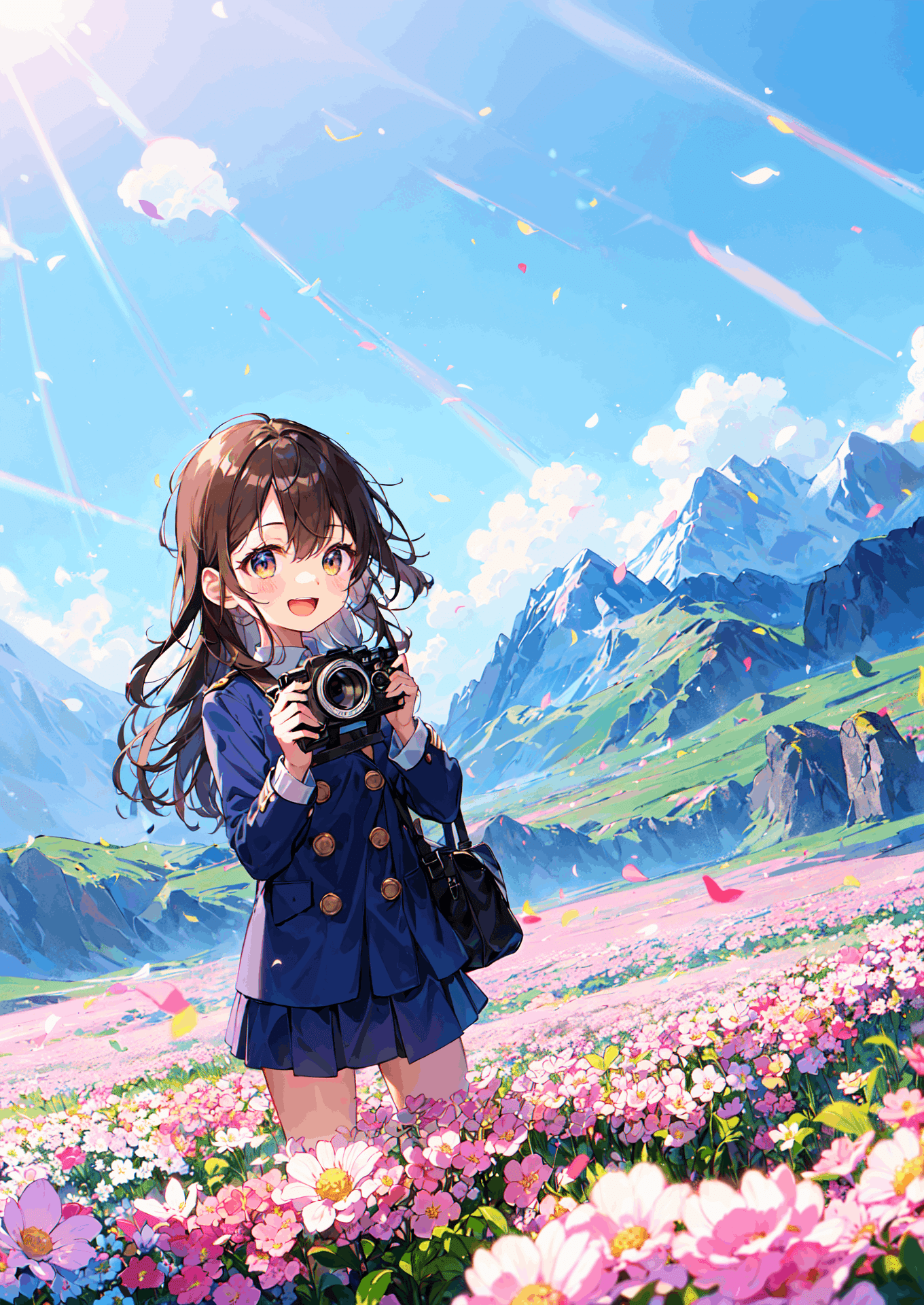 A873 加藤良春 [かとう・りょうしゅん] 絵 夏の海色風景 A873 加藤良春