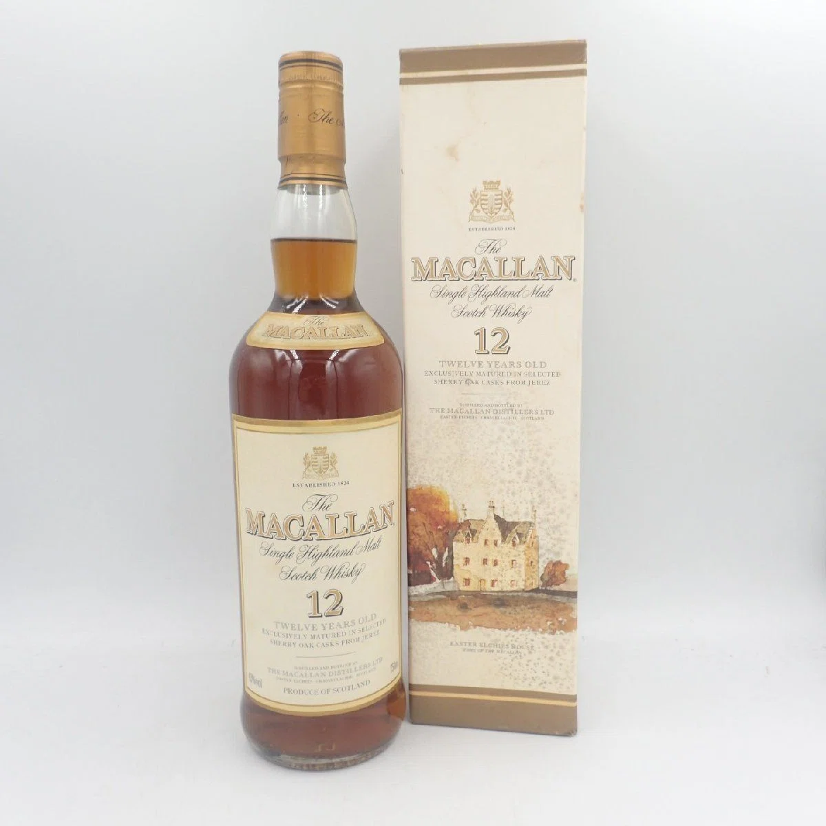 ザ マッカラン12年 旧ボトル シェリーオークカスク 750ml 43％ THE 
