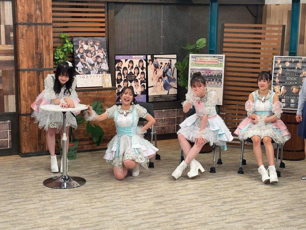 つばきファクトリー 新沼希空 尻 行くぜ！つばきファクトリー」収録現場に潜入！人気の秘密を探る！｜スカパー！