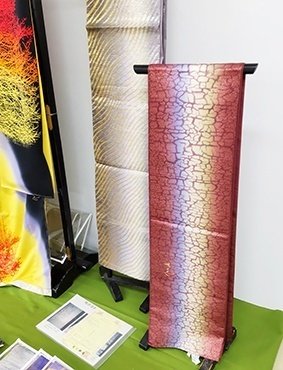 在庫処分[Yy]☆誂仕立付訪問着 日展ロウケツ作家”山本唯与志”作