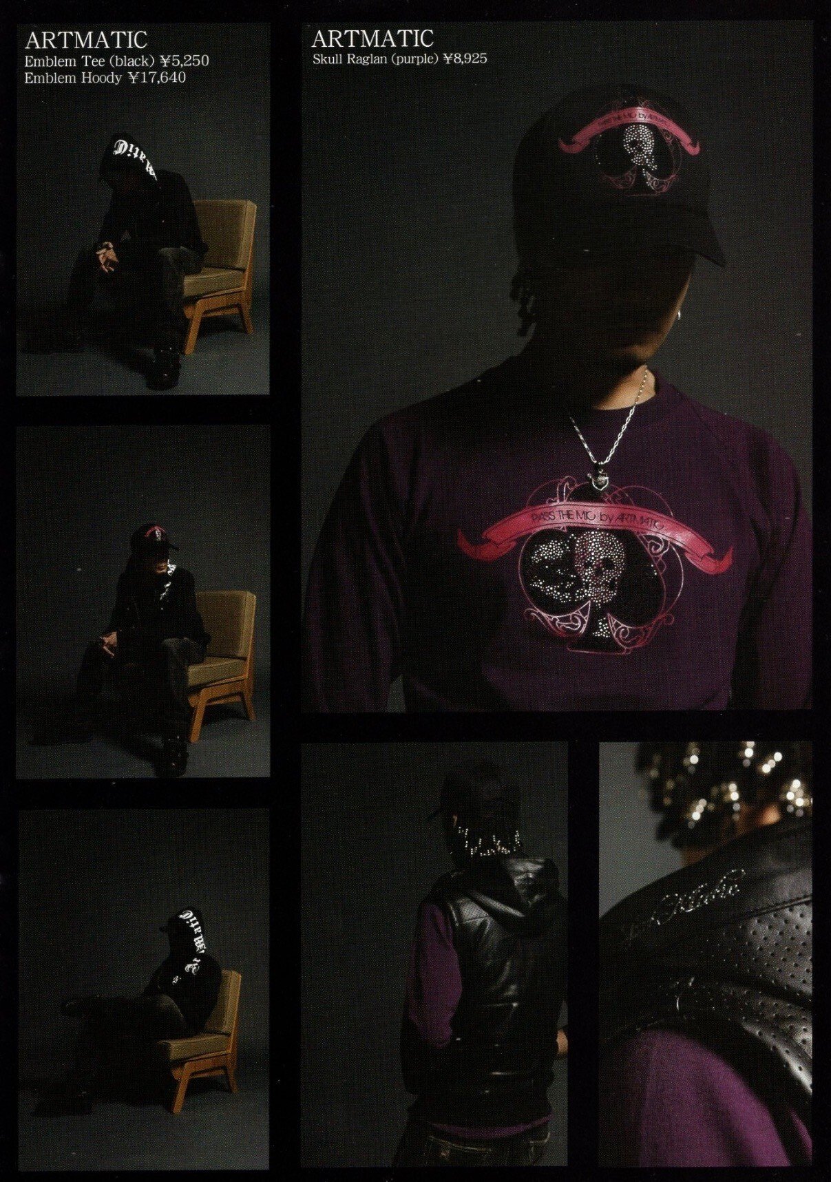Diggy-MO' Tシャツ セール！30%OFF】Diggy-MO'モデル！ARTMATIC Skull StoneRaglan