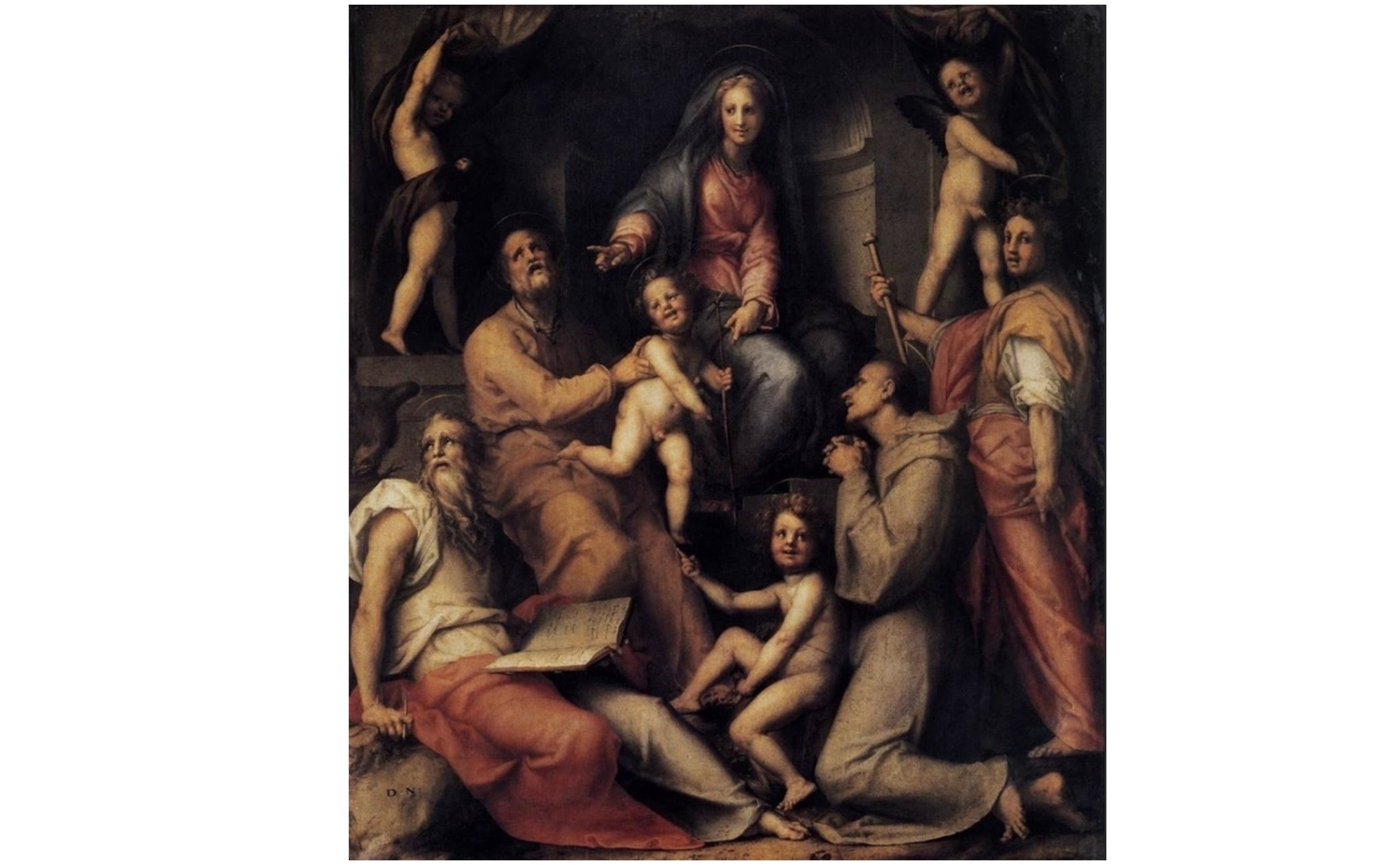 アルピエ（ハルピュイア）の聖母 彫像（アンドレア・デル