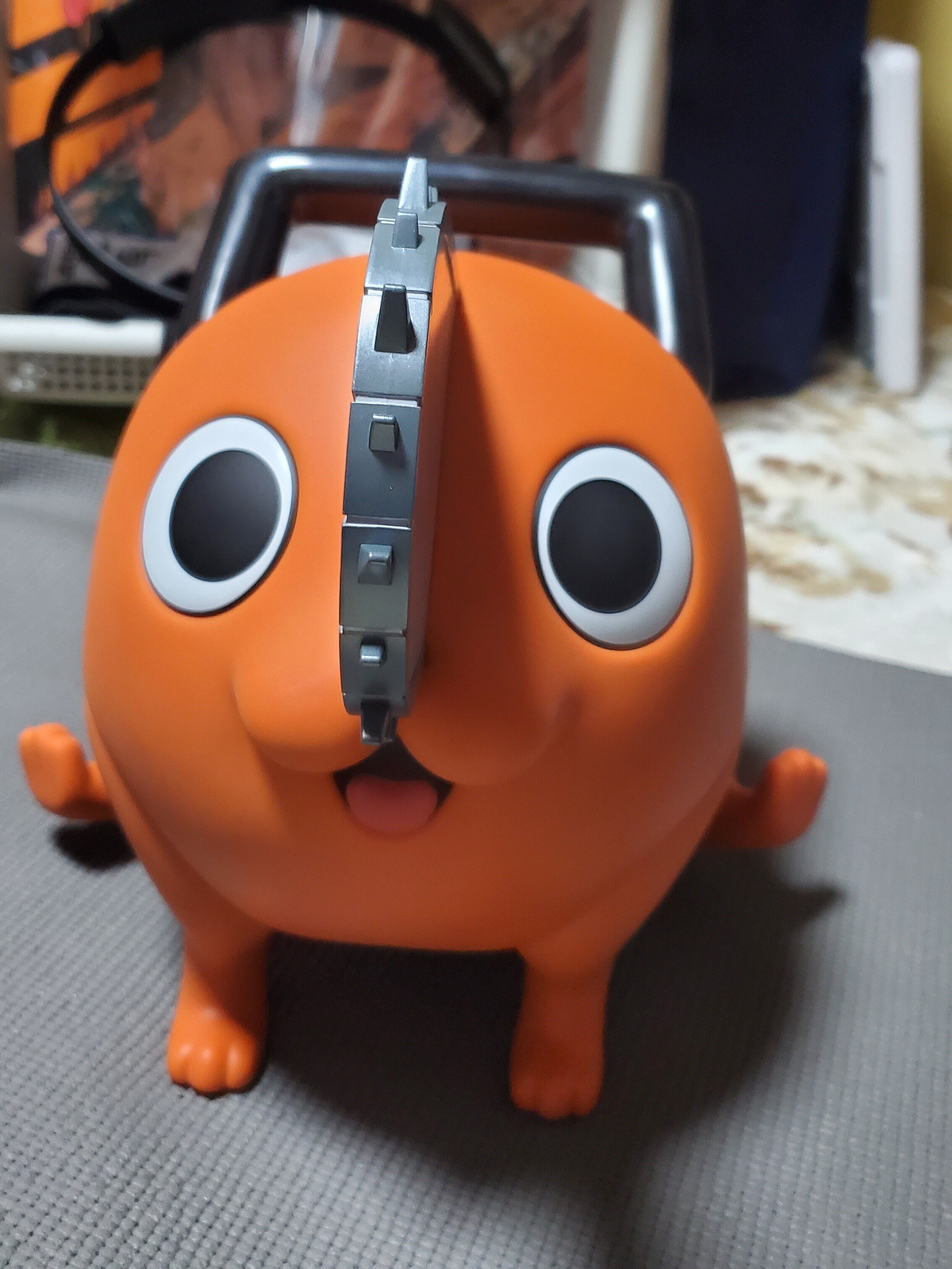 新品未開封 ポチタ 等身大 ポージング フィギュア ソフビ 1/1 F:NEX TVアニメ「チェンソーマン」より『ポチタ 1/1ポージングソフビ