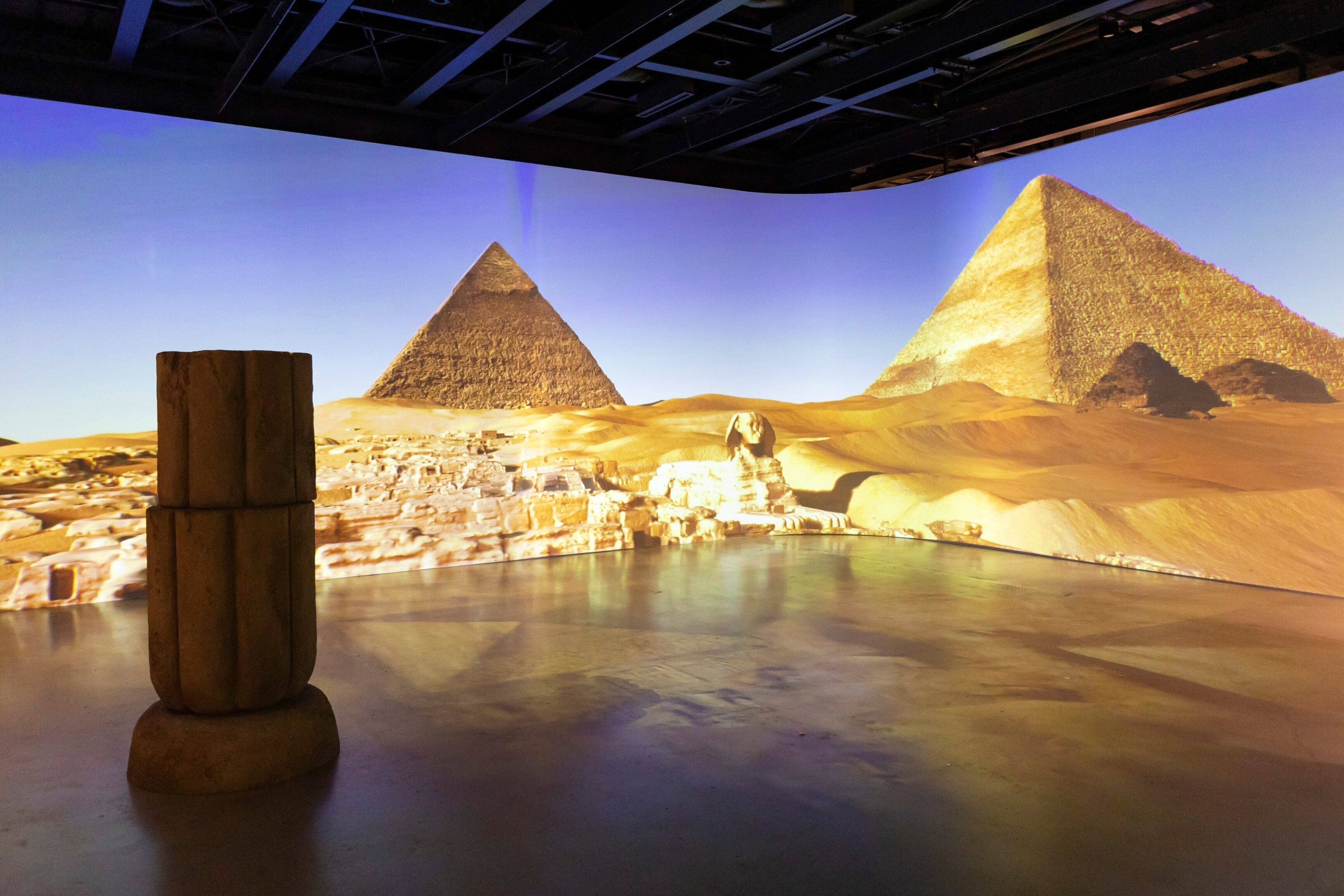 角川武蔵野ミュージアムで開催中の「体感型古代エジプト展