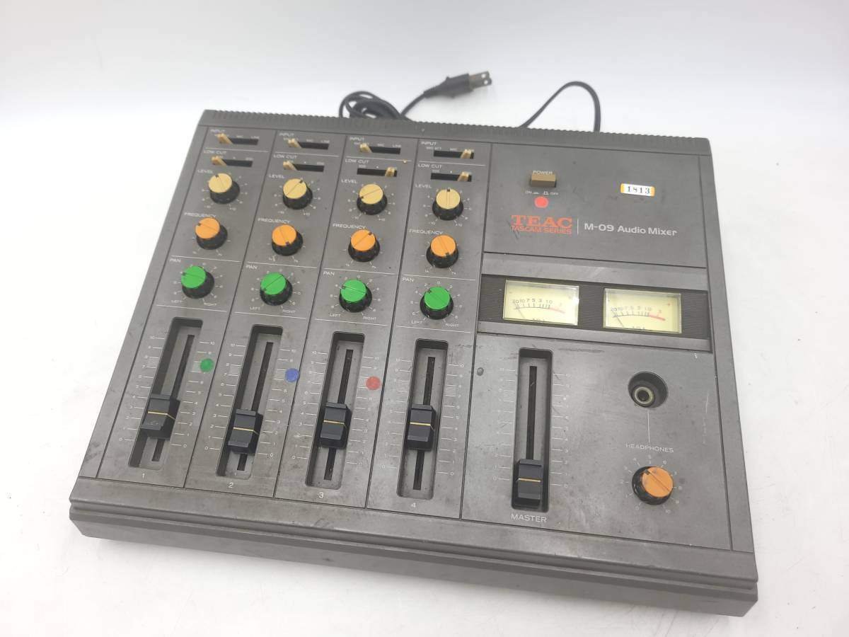 Teac M-09, Audio Mixer, 4 Channel Mic/Line Mixer with