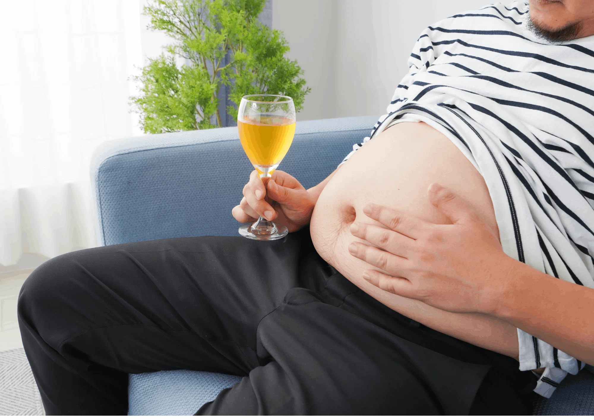 ビール 腹