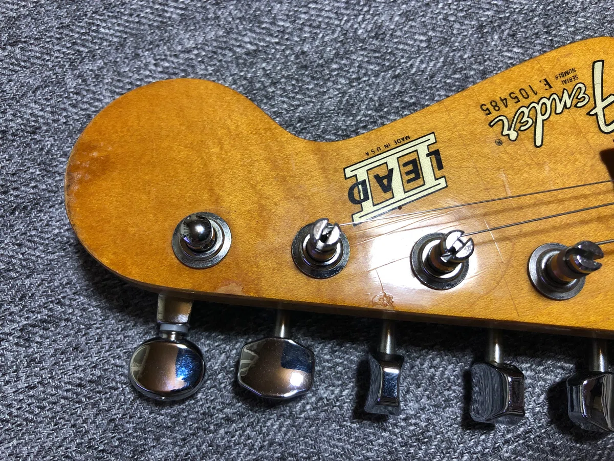 Fender LEAD Series等に搭載されているF-Key tuner（ペグ）に対応した 