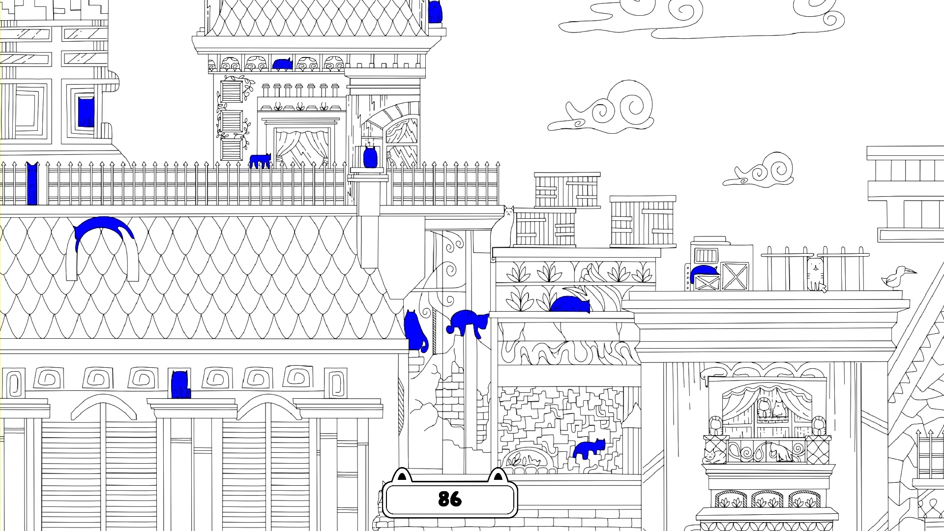 Cats Hidden in Paris】パリの街角で猫を見つけた｜sae