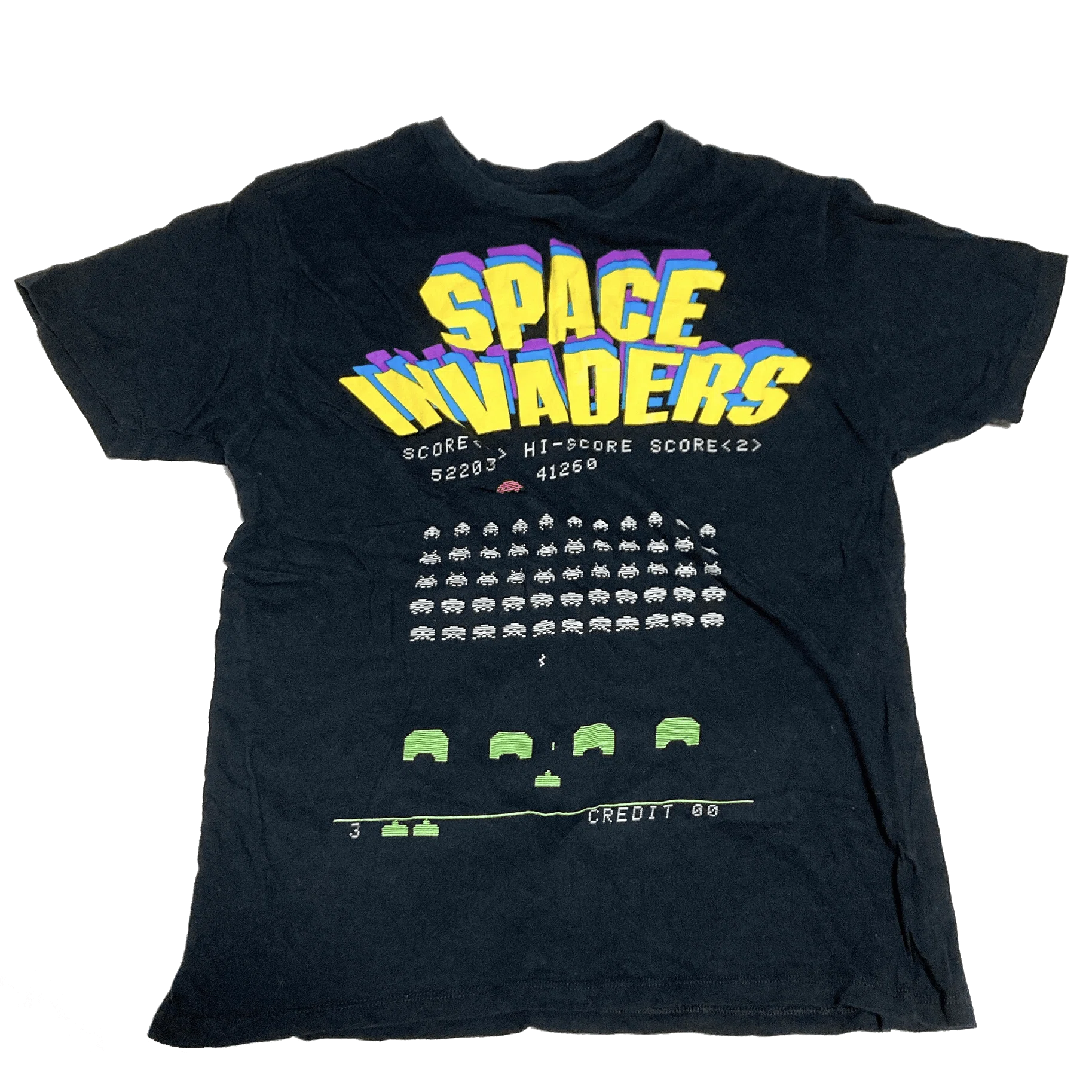 162】スペースインベーダー Tシャツ｜ミキ
