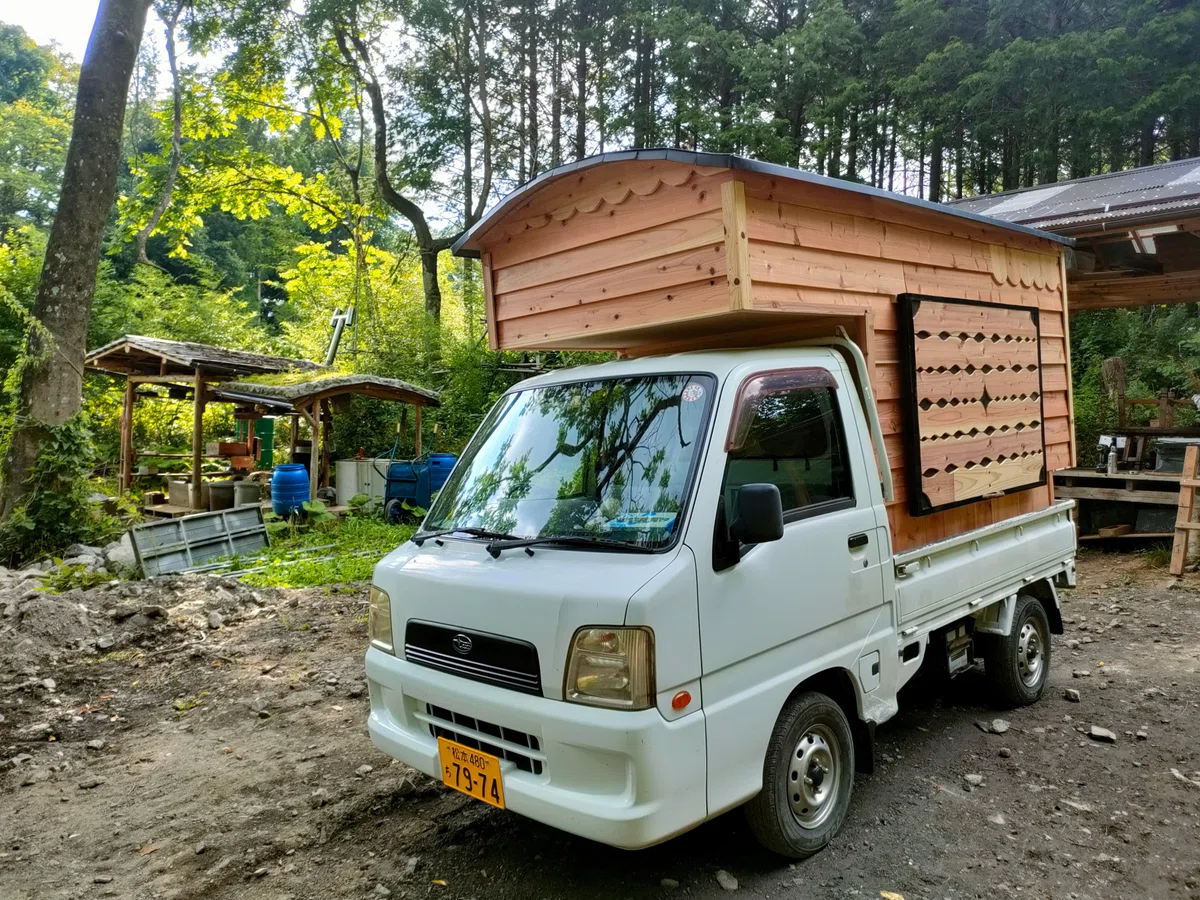 キッチンカー 移動販売 荷台 イベント キャンプ ショルトー
