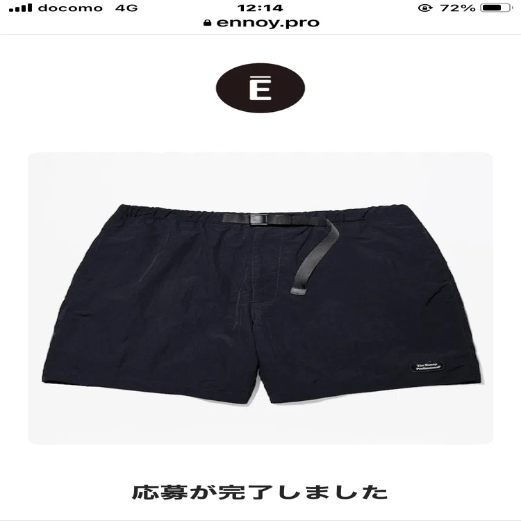ennoyのショーツの抽選が始まりましたね｜MWM MIZORAH