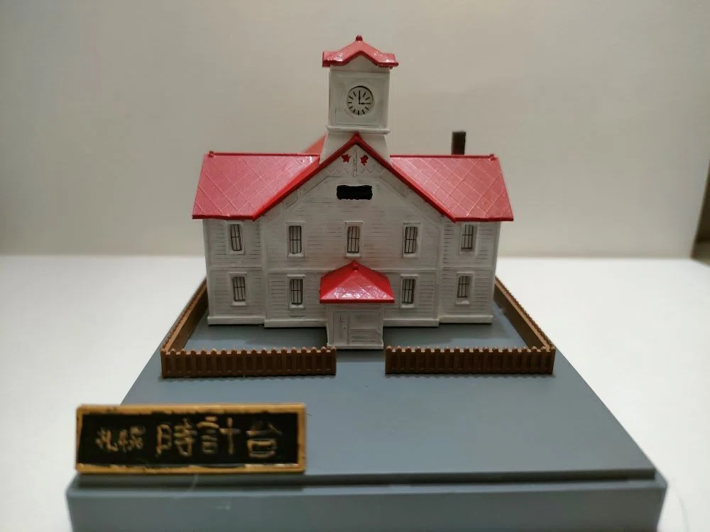 お手軽な建物プラモデル 札幌時計台｜もぐら@模型垢