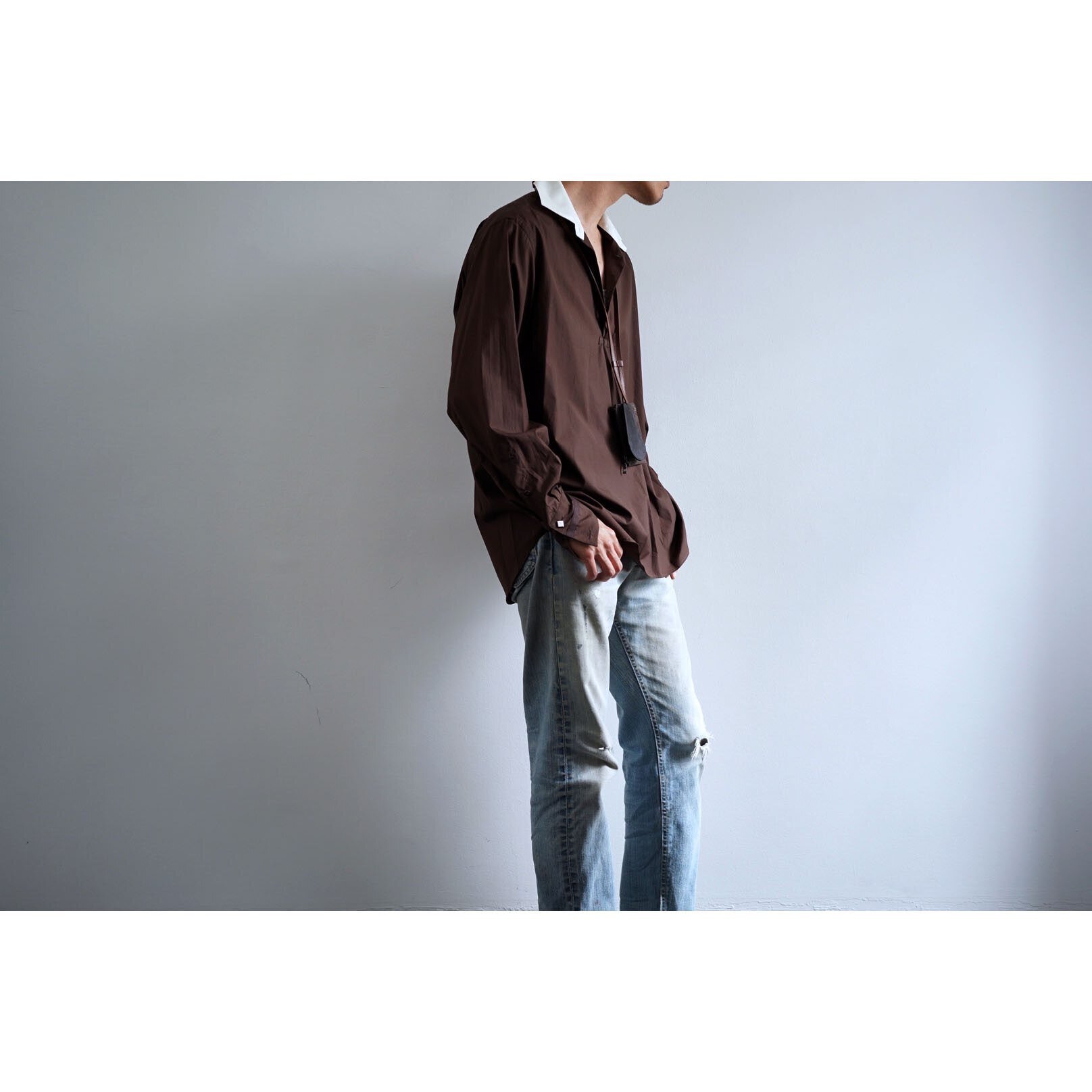 NICENESS ナイスネス MOORE ラガーシャツ ラグビーシャツ NICENESS [MOORE -注染ラグビーシャツ-]