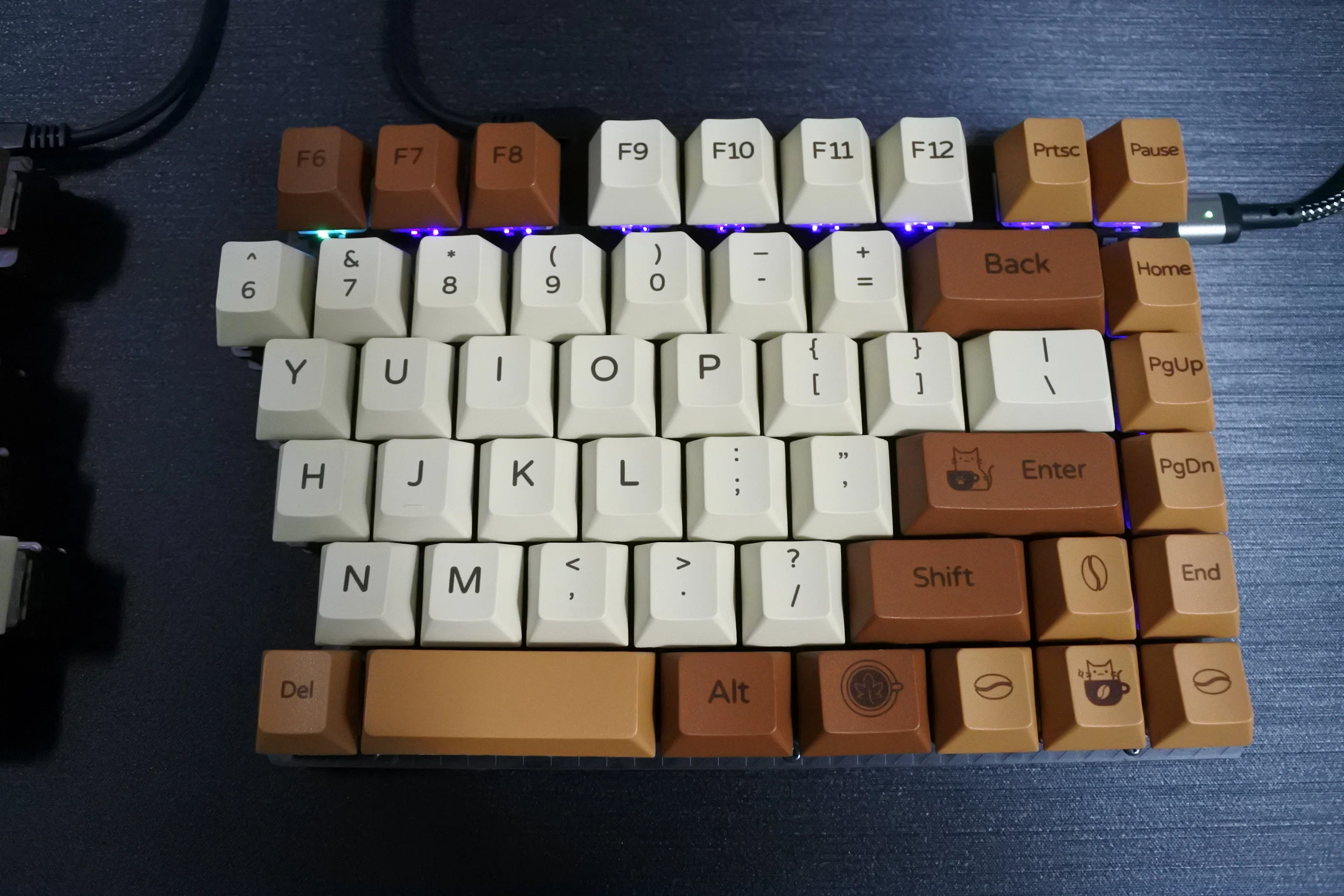 左右分離型のキーボード（7sPlus）を作った｜はむす太