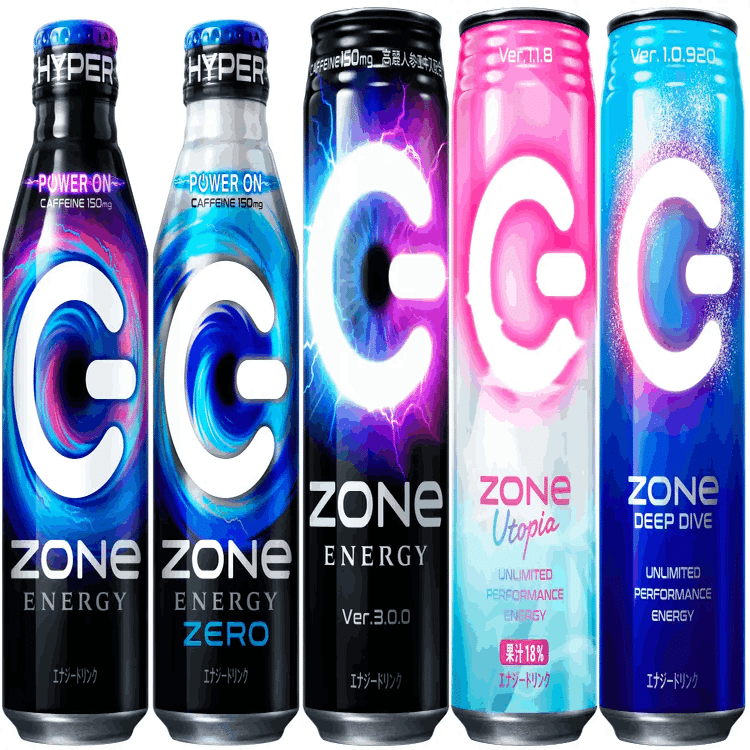 エナドリ界の台風の目!?】7月25日発売、 #ZONeエナジー TYPHOOON