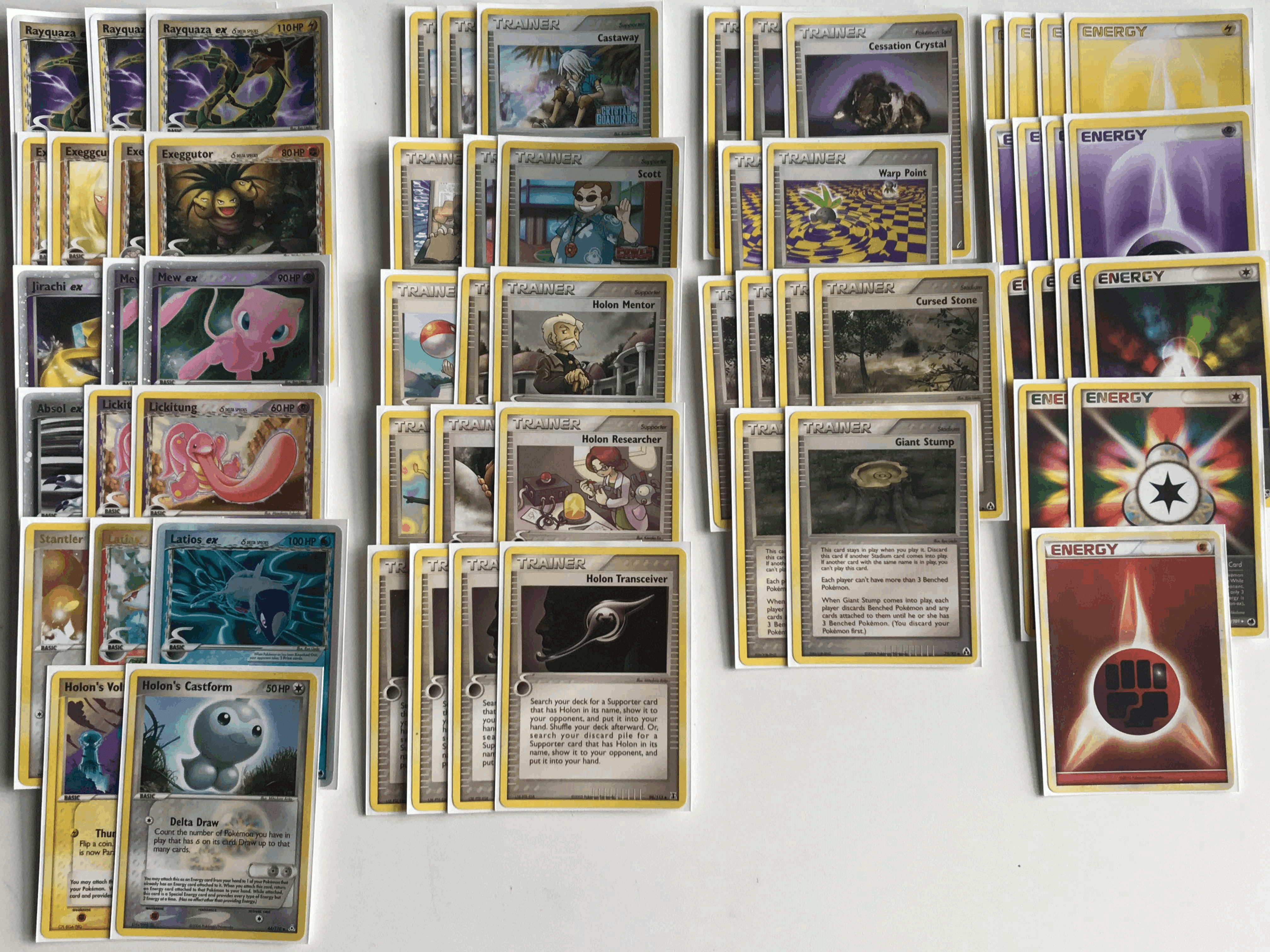 ADV-PCG】ナッシーδレックウザexδジラーチex(Destiny)のデッキレシピと