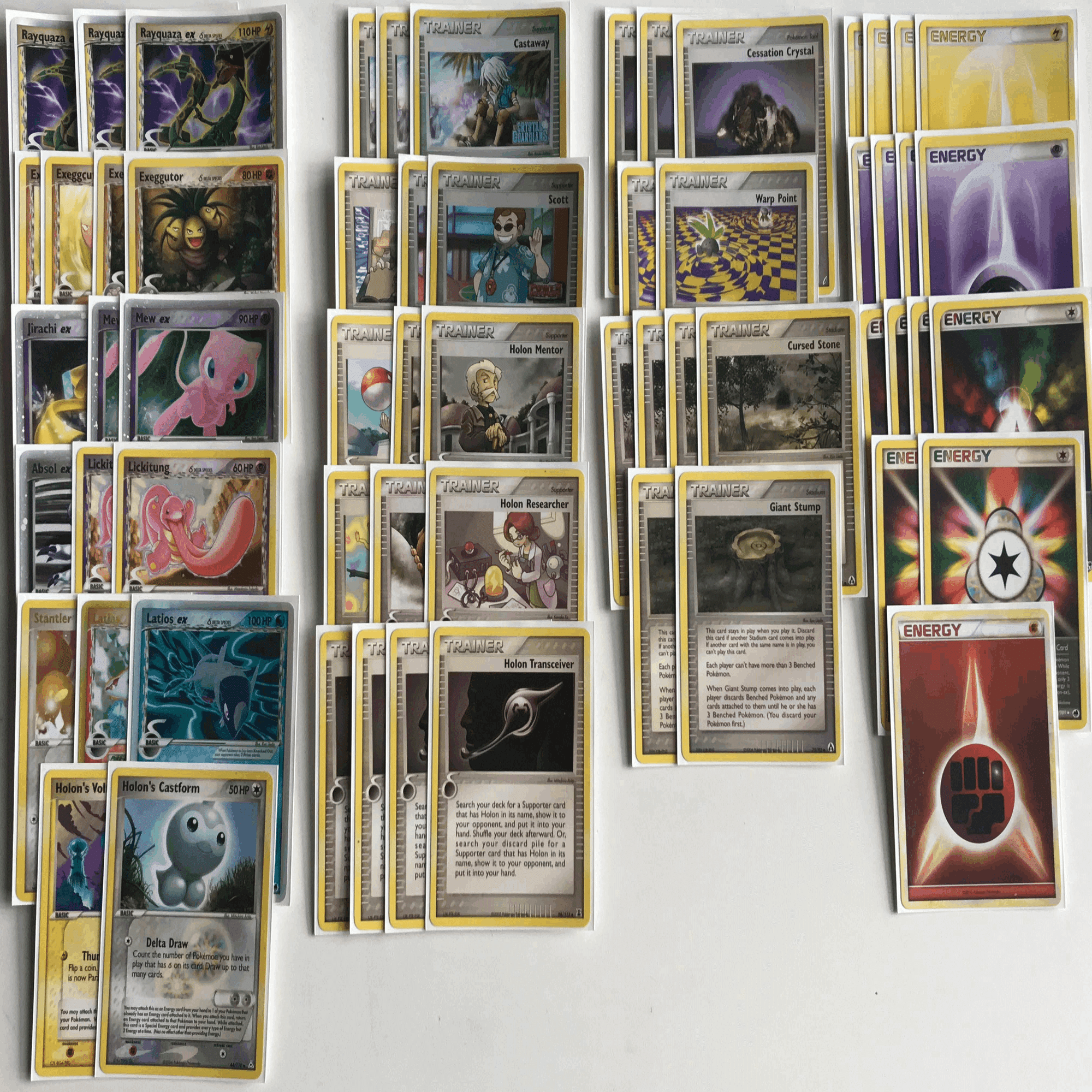 ADV-PCG】ナッシーδレックウザexδジラーチex(Destiny)のデッキレシピと