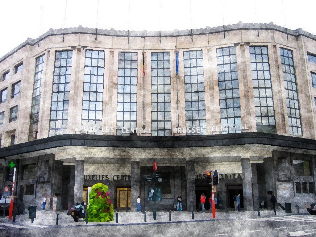 ベルギー・ブリュッセル〜建築家ヴィクトール・オルタ氏設計の中央駅｜JISAIONE