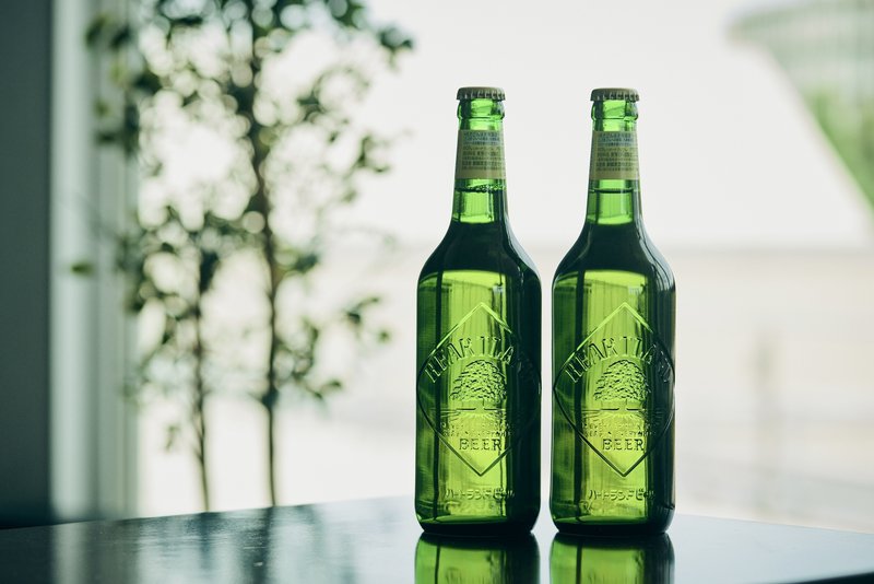 ハートランドビールのボトルデザイン