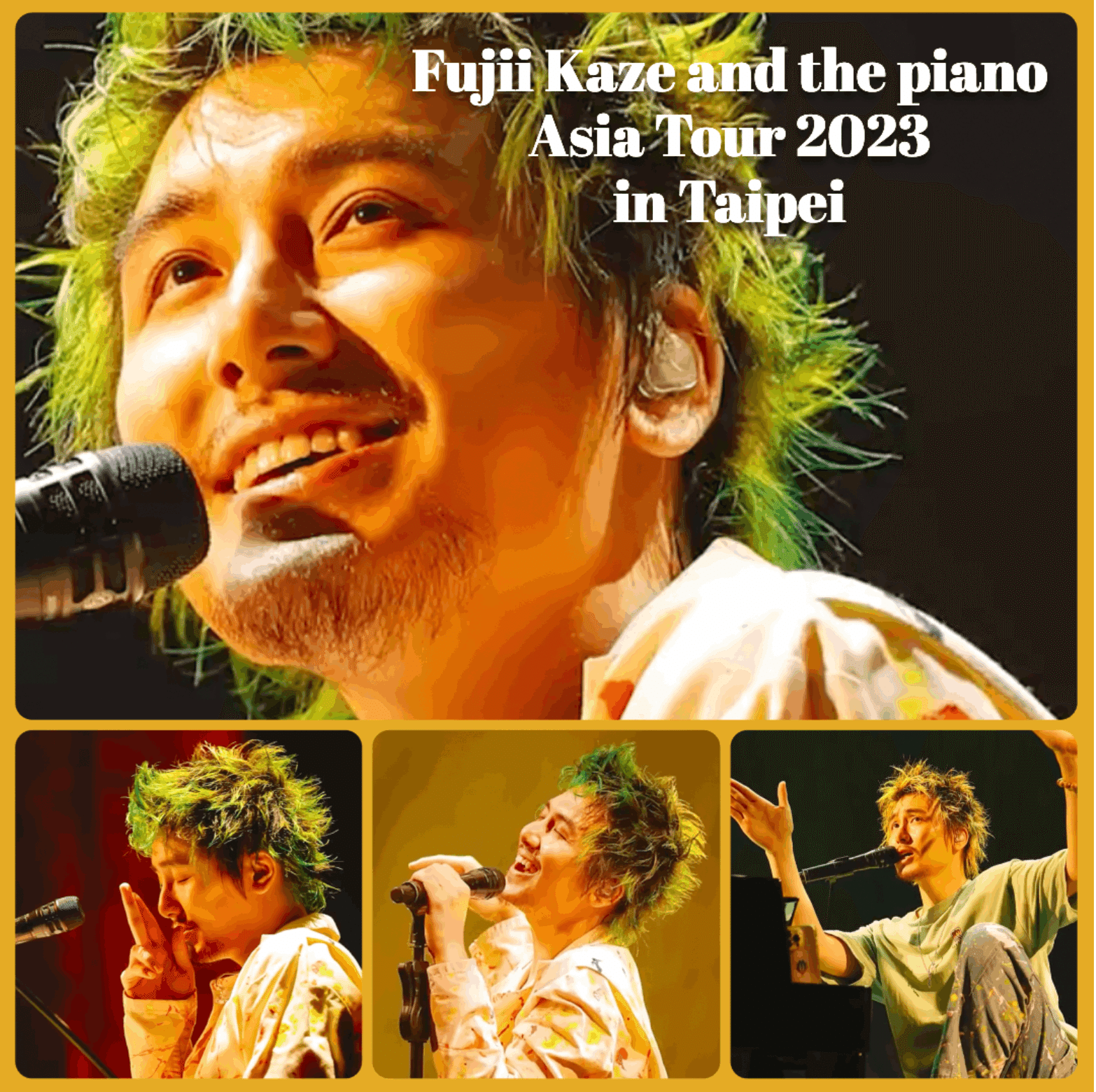 藤井風】あの日に戻れるなら〜台北公演〜|チェルシー 藤井風】あの日に戻れるなら〜台北公演〜|チェルシー