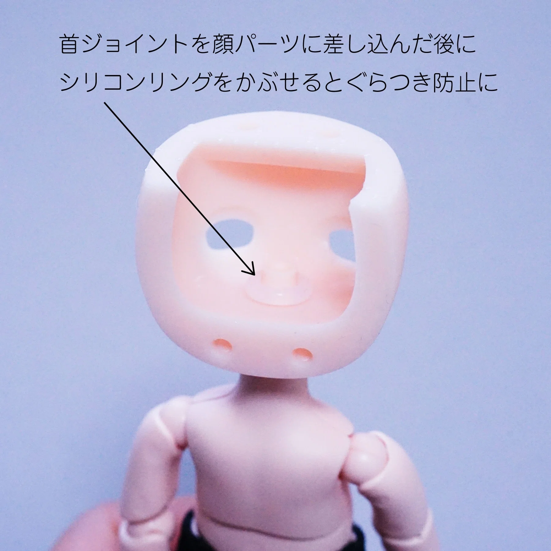 完成品】omimiヘッド説明書｜にーび