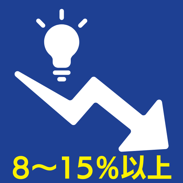 アドダイスの省エネAIは8％～15％以上の省エネ効果を発揮