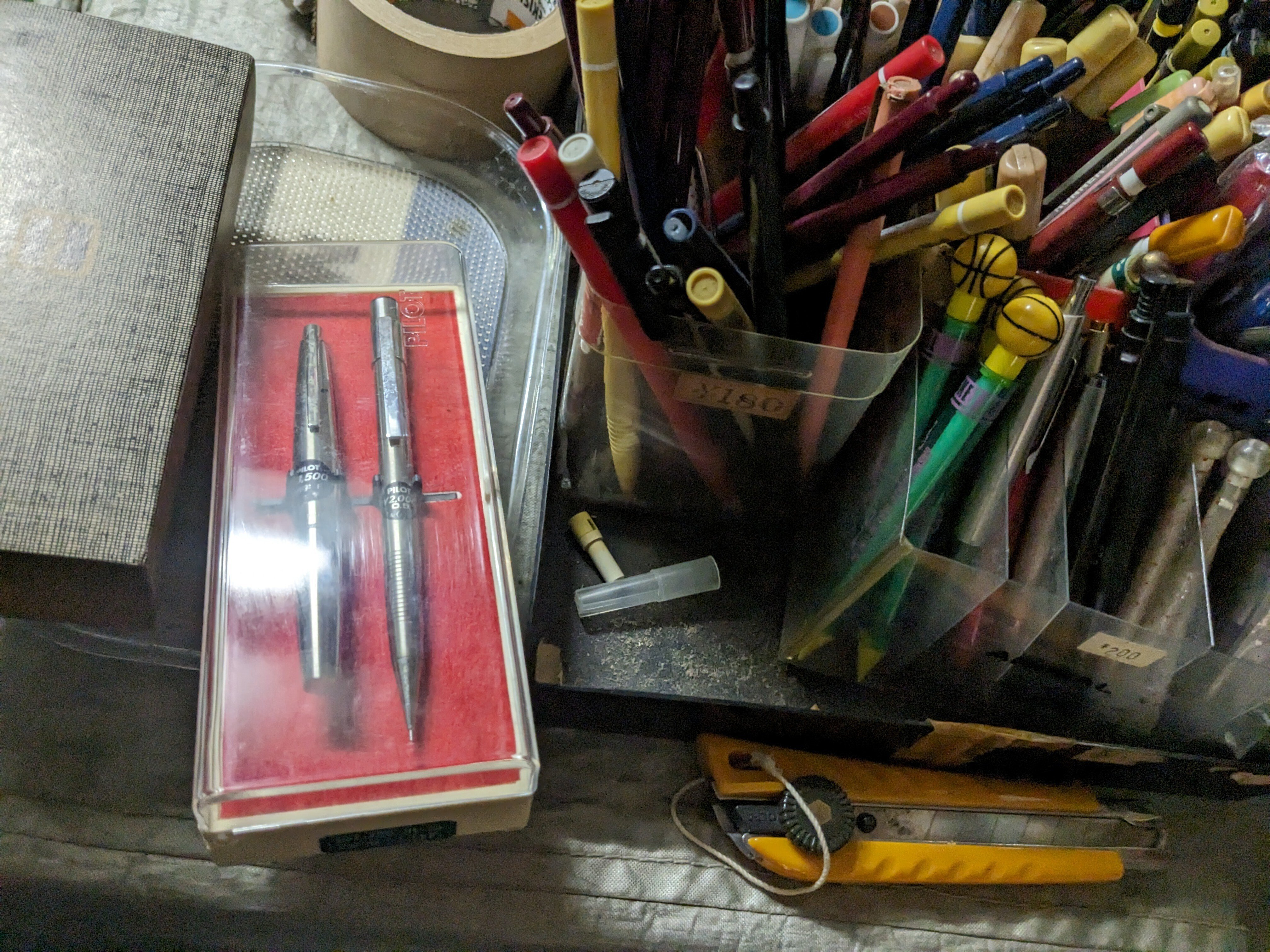 文房具 まとめ売り　廃盤 廃番 三菱鉛筆 ボクシィ シャープペンシル コンセプト ブルー 廃盤 廃