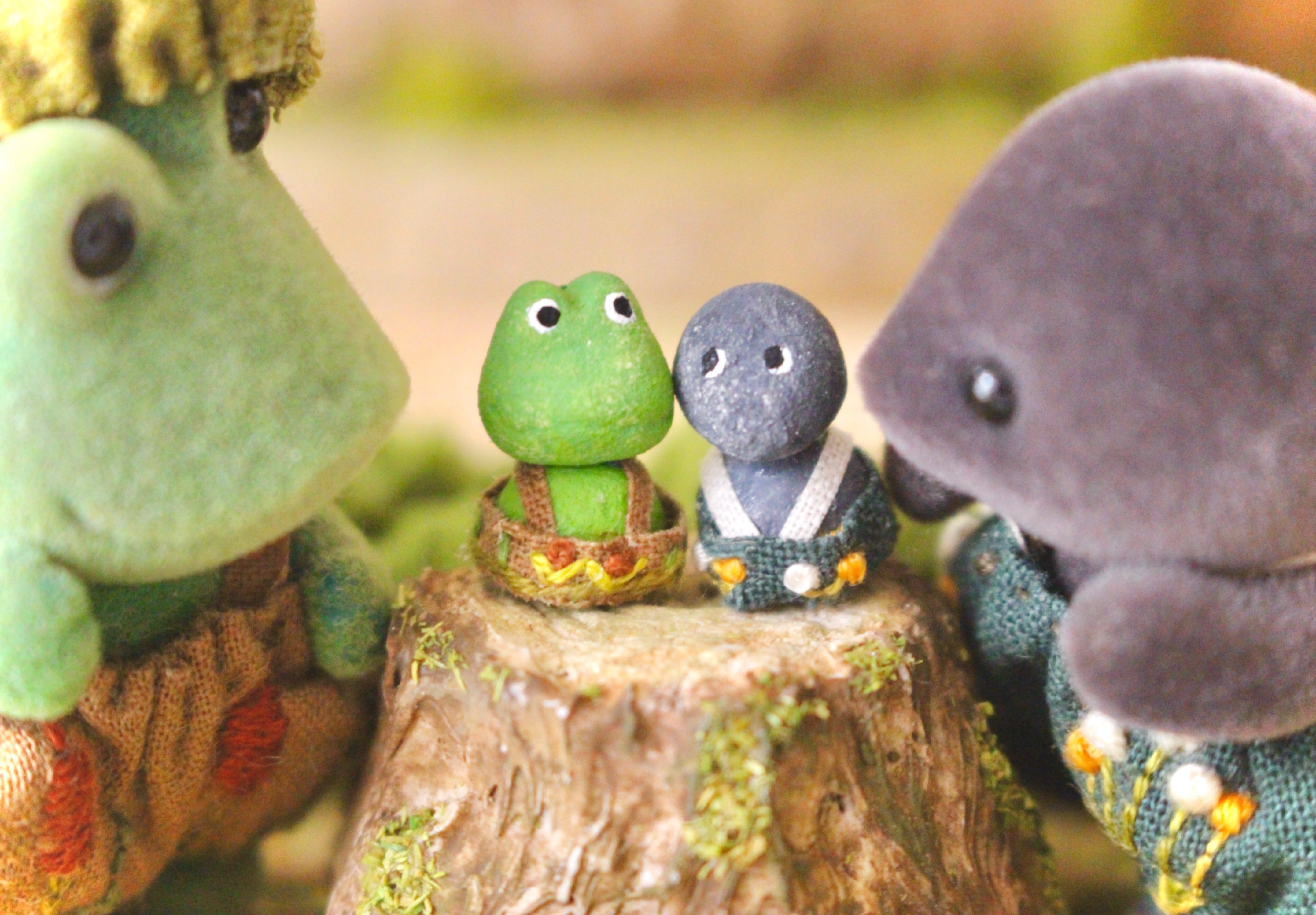 シルバニアファミリー　カエル　赤ちゃん　美品　未使用に近い シルバニアファミリー カエル 赤ちゃん 美品 未使用に近い シルバニア