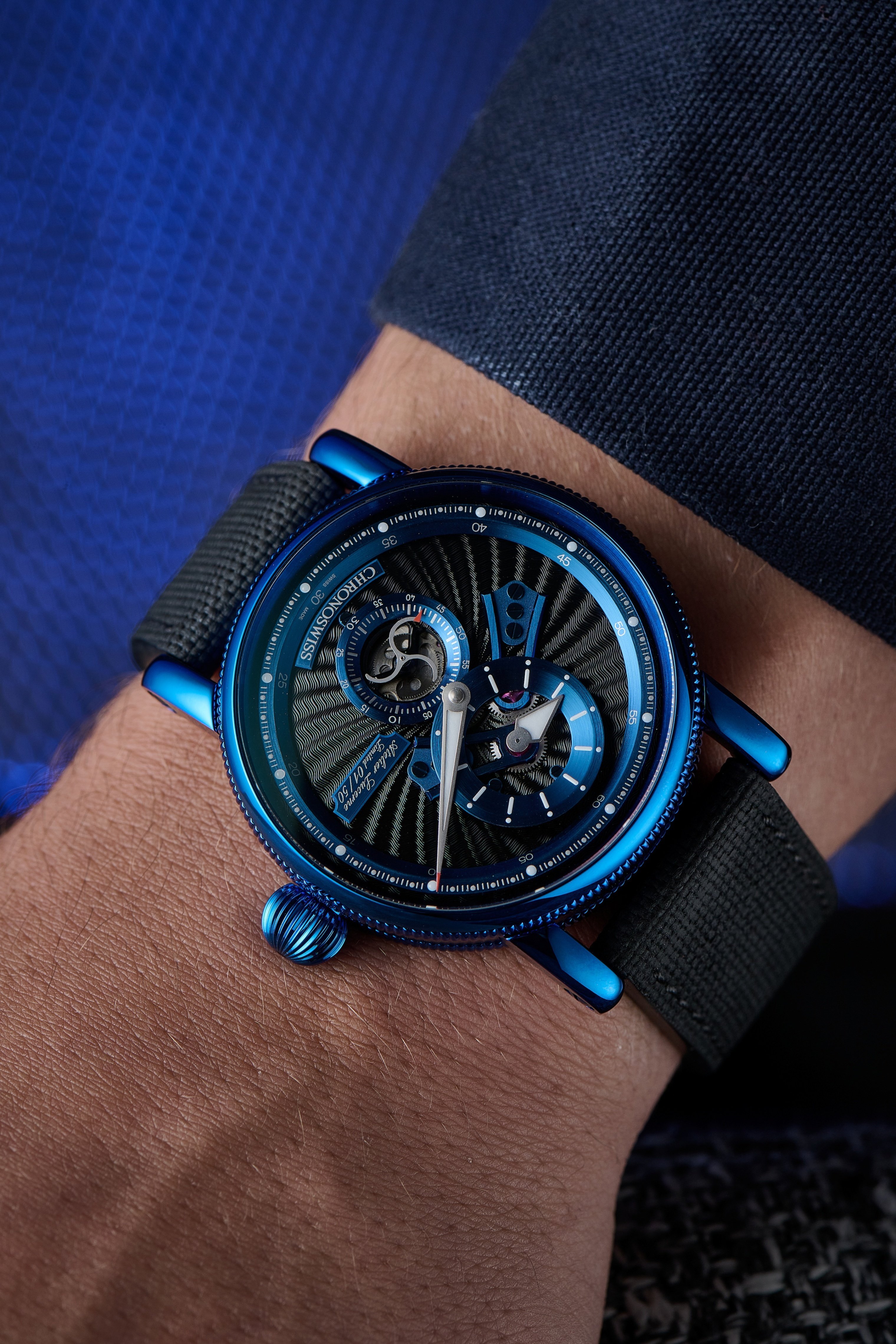 フライングレギュレーター オープンギア・ブルースパーク CH-8756.1