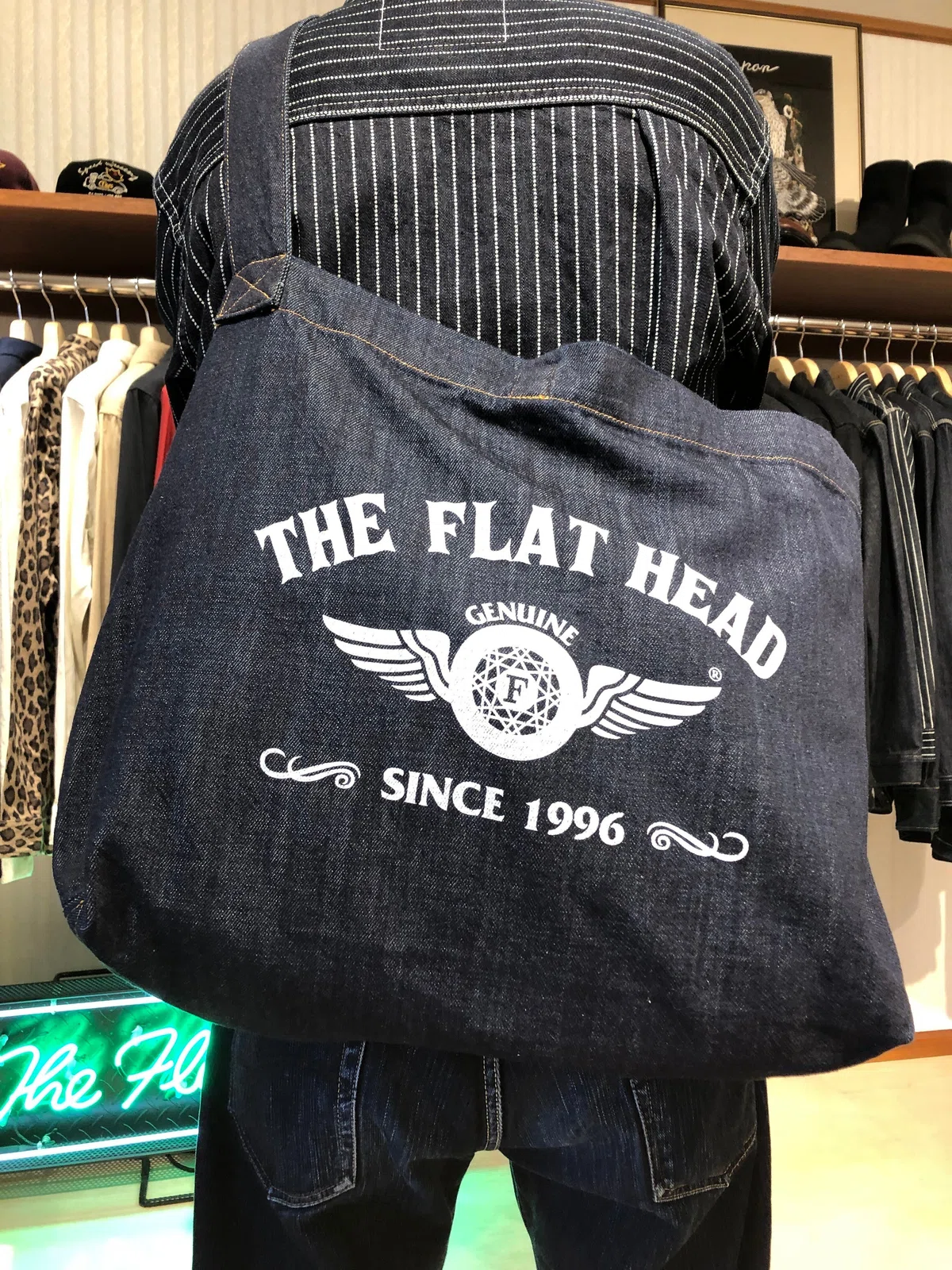 FLAT HEAD 神宮前店】～限定デニムトートバッグ完売の御礼～｜THE FLAT 